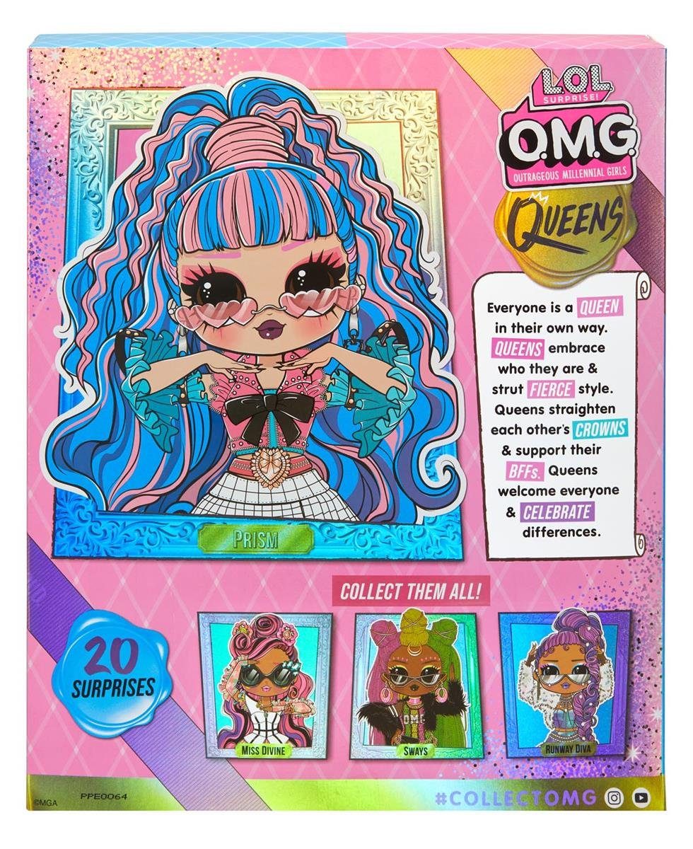 Prism 579915EUC MGA ENTERTAINMENT MGA Surprise Entertainment OMG L.O.L. Anziehpuppe - - Queens
