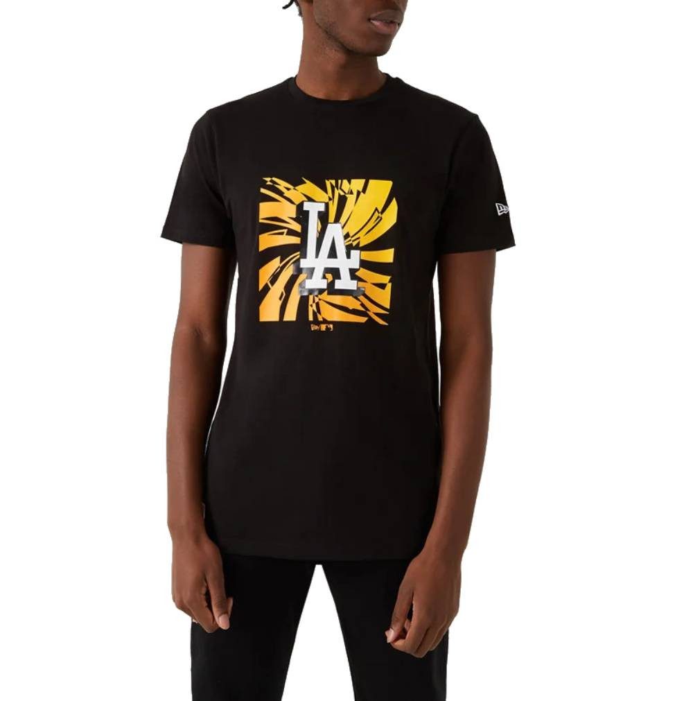 New Era T-Shirt T-Shirt New Era Los Angeles Doddgers MLB Box Graphic (1-tlg) Großer "Los Angeles Doddgers" Logo-Print auf der Vorderseite