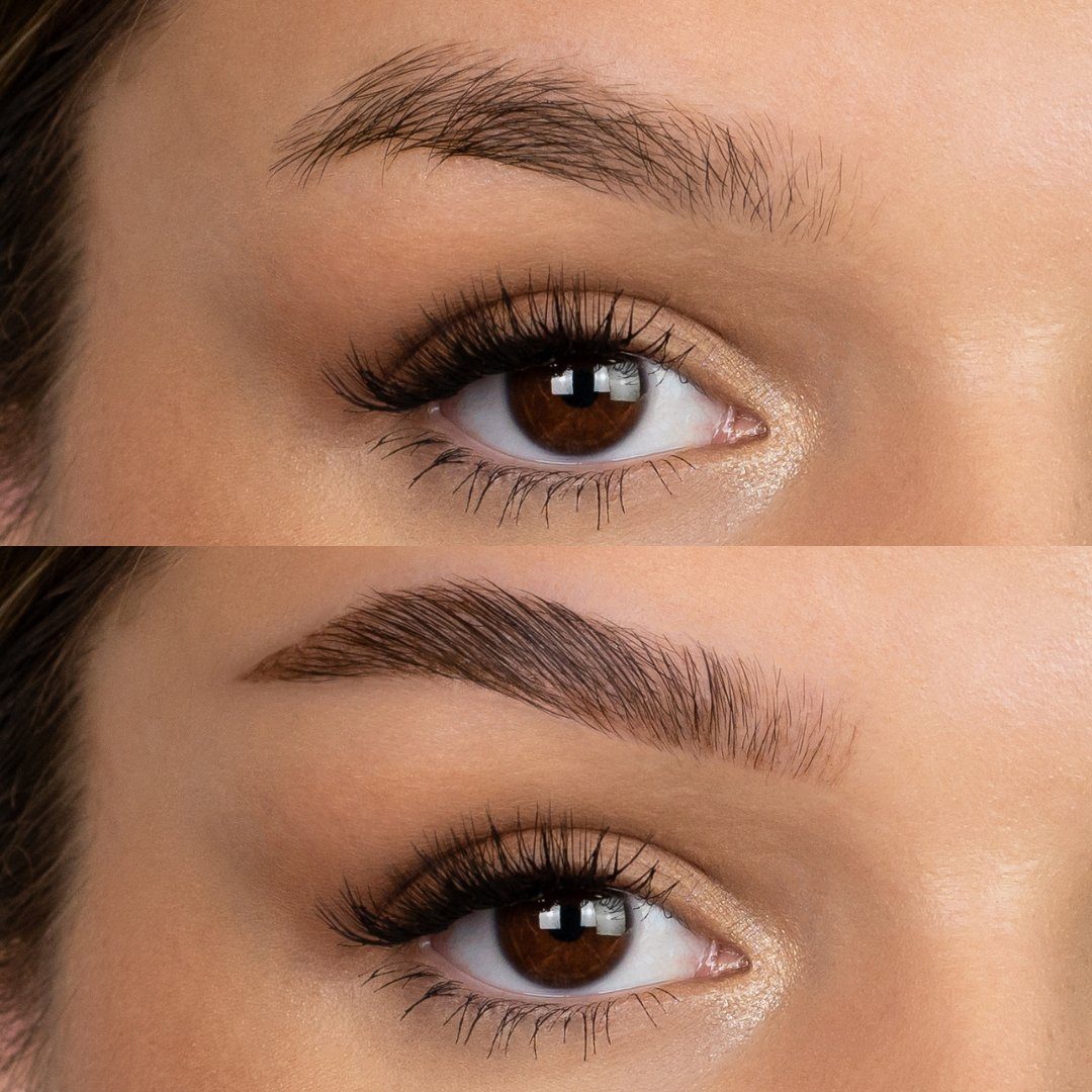 fleeky Augenbrauen-Stift Micro Brow Pen – feine Mine & Bürste für perfekte Brauen, Microblading-Effekt für Augenbrauen & Freckles – vegan & langanhaltend