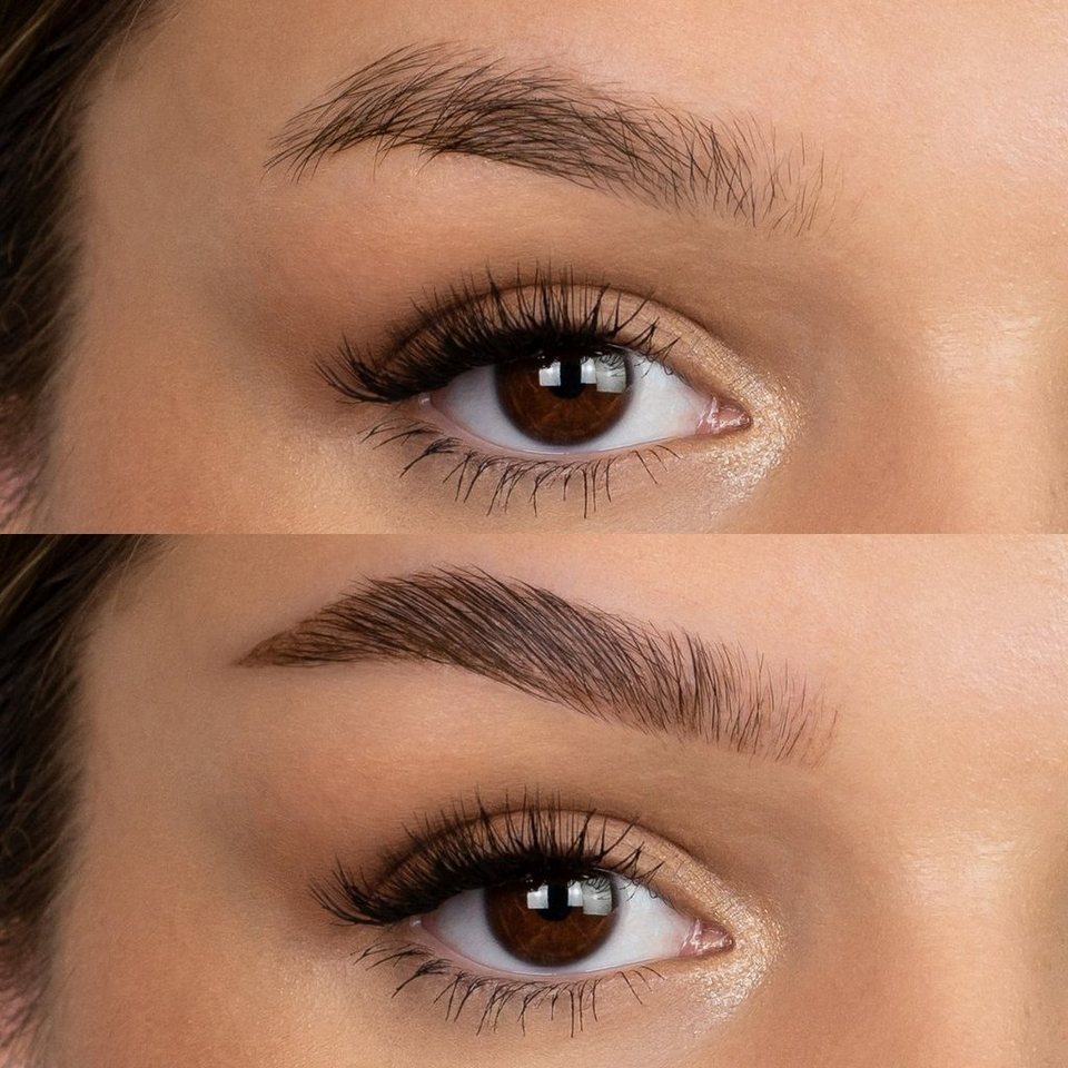 fleeky Augenbrauen-Stift Micro Pen mit Bürste - feine Miene fürs Nachmalen  & Formen Eyebrow