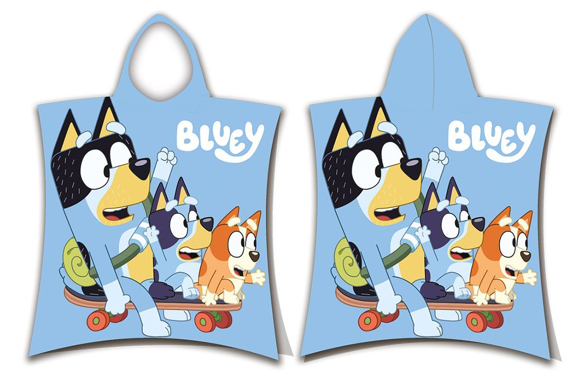 Disney Badeponcho Bluey, 100 % Baumwolle günstig online kaufen