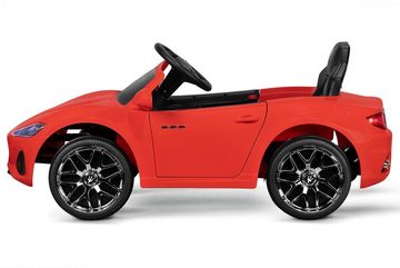 Kidix Elektro-Kinderauto Kinder Elektro Auto Maserati GranCabrio 2x30W 12V Kinderfahrzeug