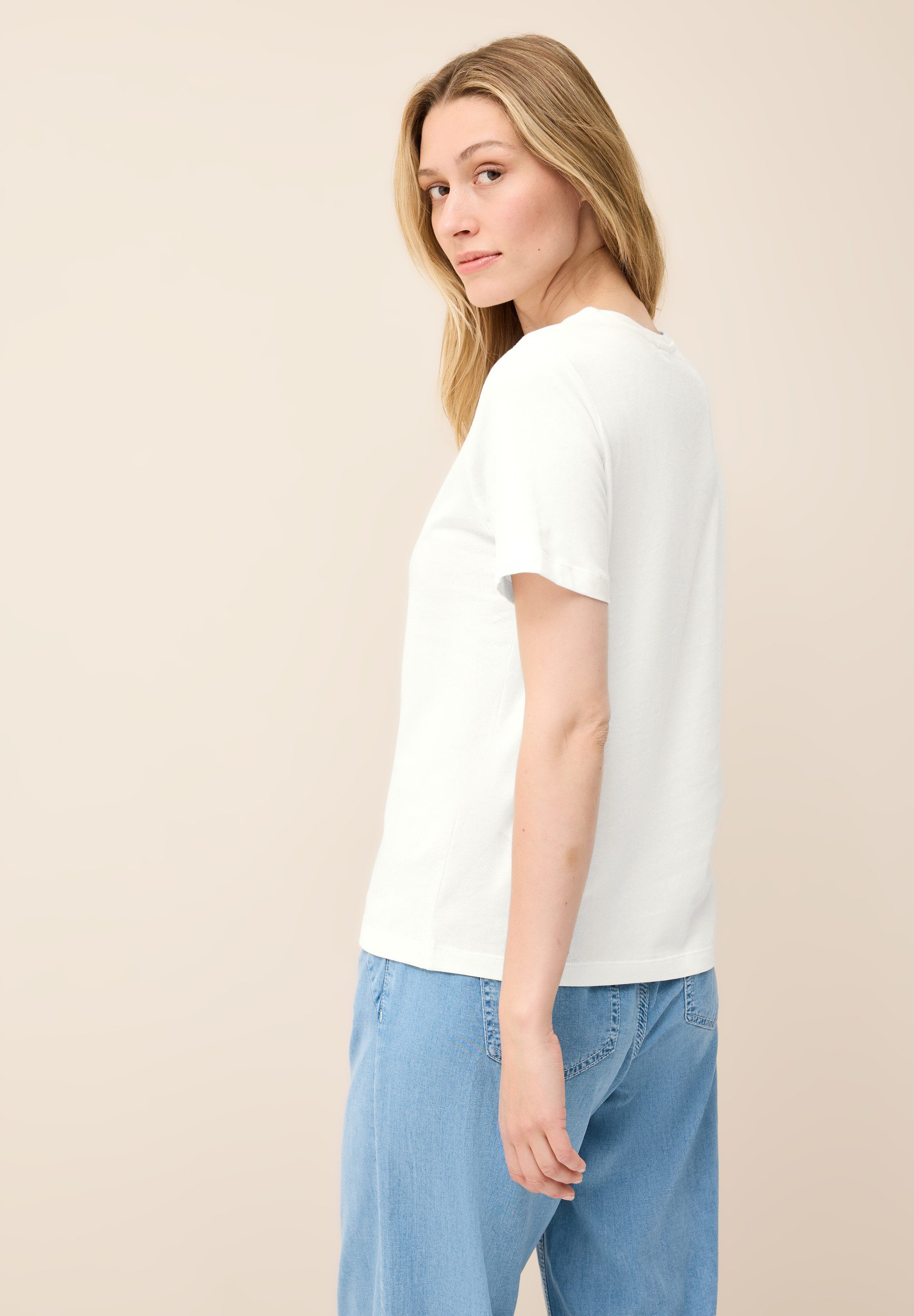 Cecil Print-Shirt, aus reiner Baumwolle günstig online kaufen