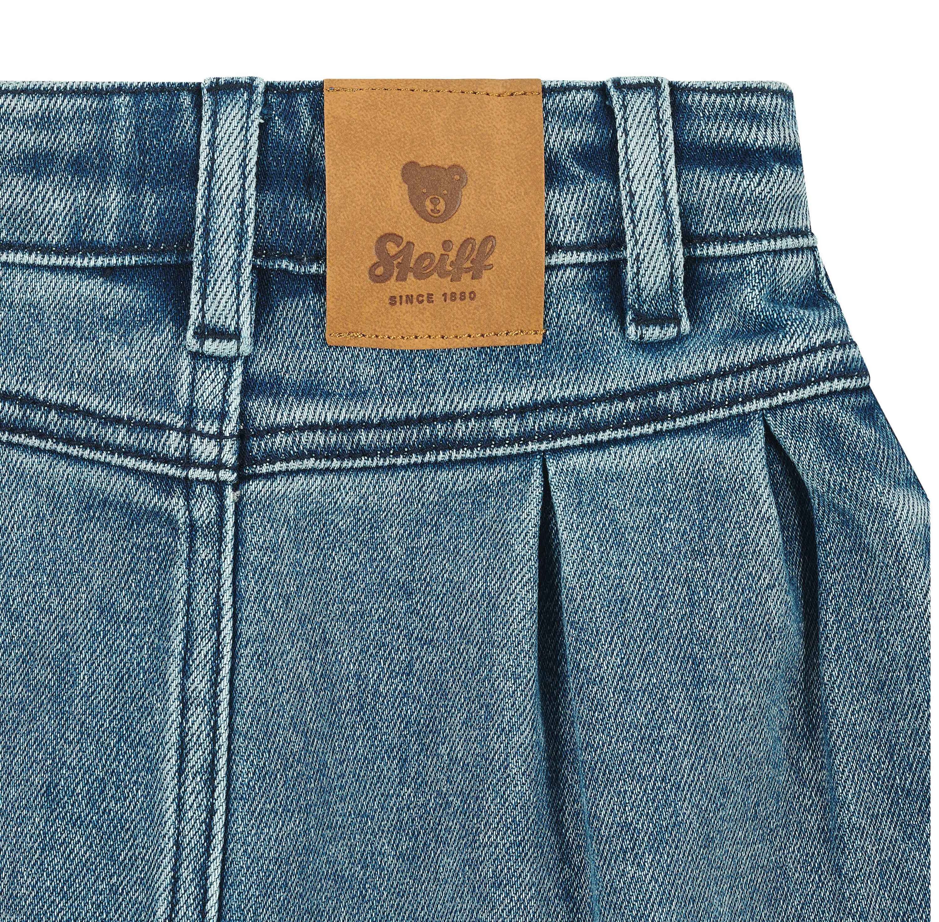 Steiff Schlupfrock Jeansrock Woof & Fluff, verstellbarer Bund – Bild 4 von 4