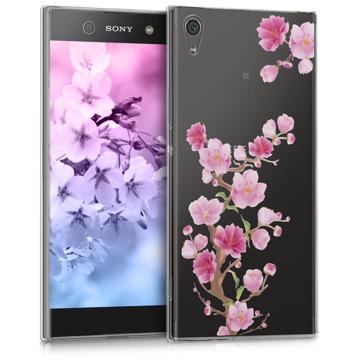 kwmobile Handyhülle Case für Sony Xperia XA1 Ultra, Hülle Silikon  transparent - Silikonhülle