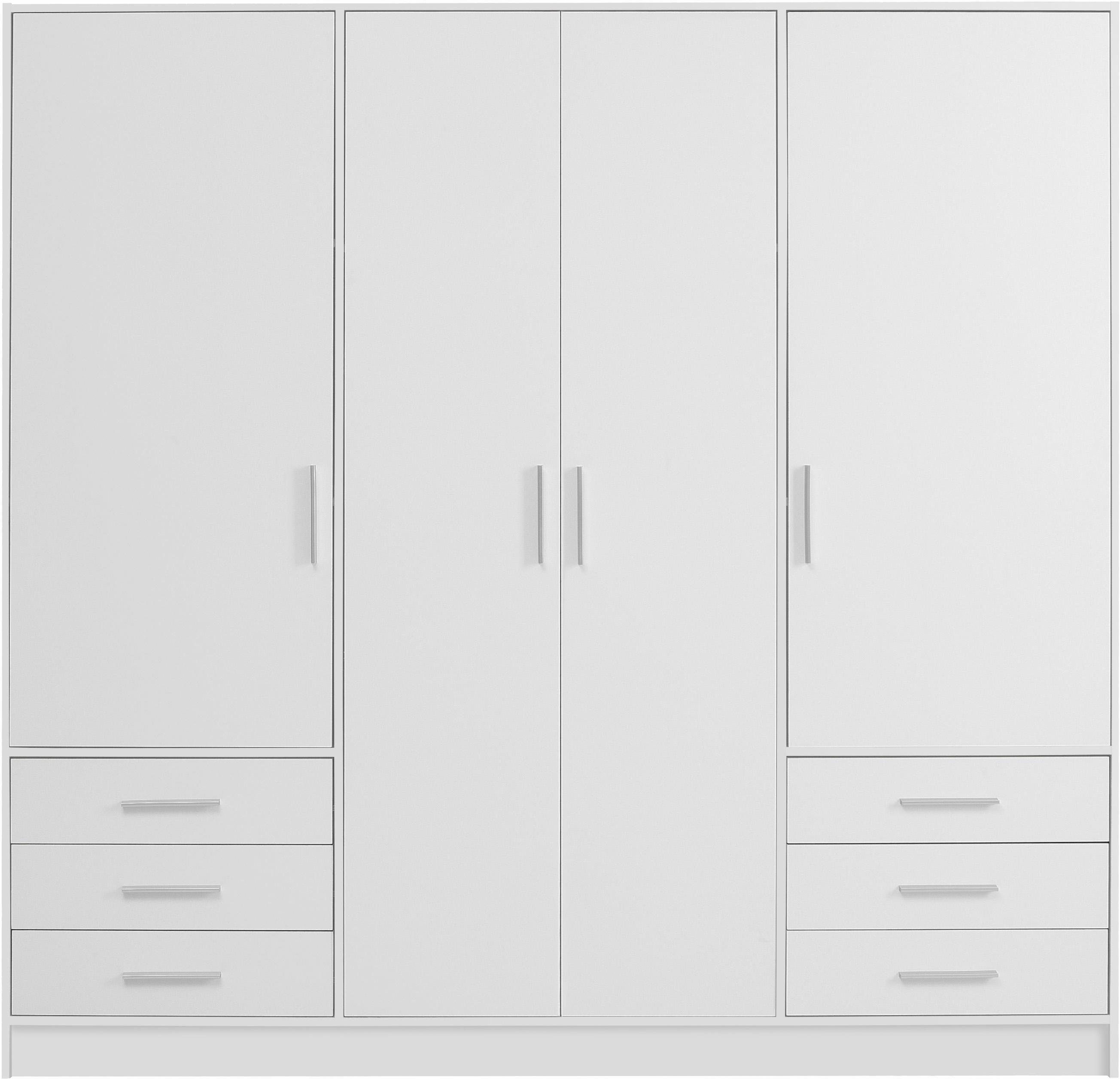 FORTE Kleiderschrank "Jupiter, Made in Europe, mit Schubladen", (Maße (T/H) günstig online kaufen