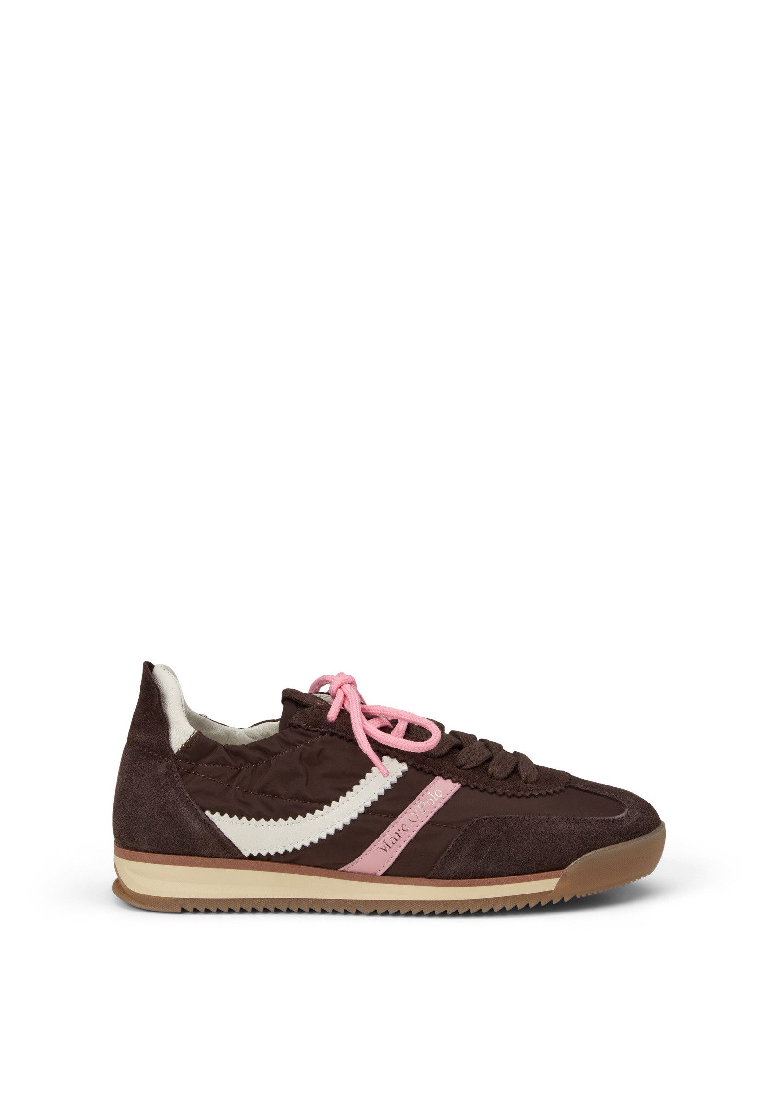 Marc O'Polo aus recyceltem Nylon mit Lederakzenten Sneaker