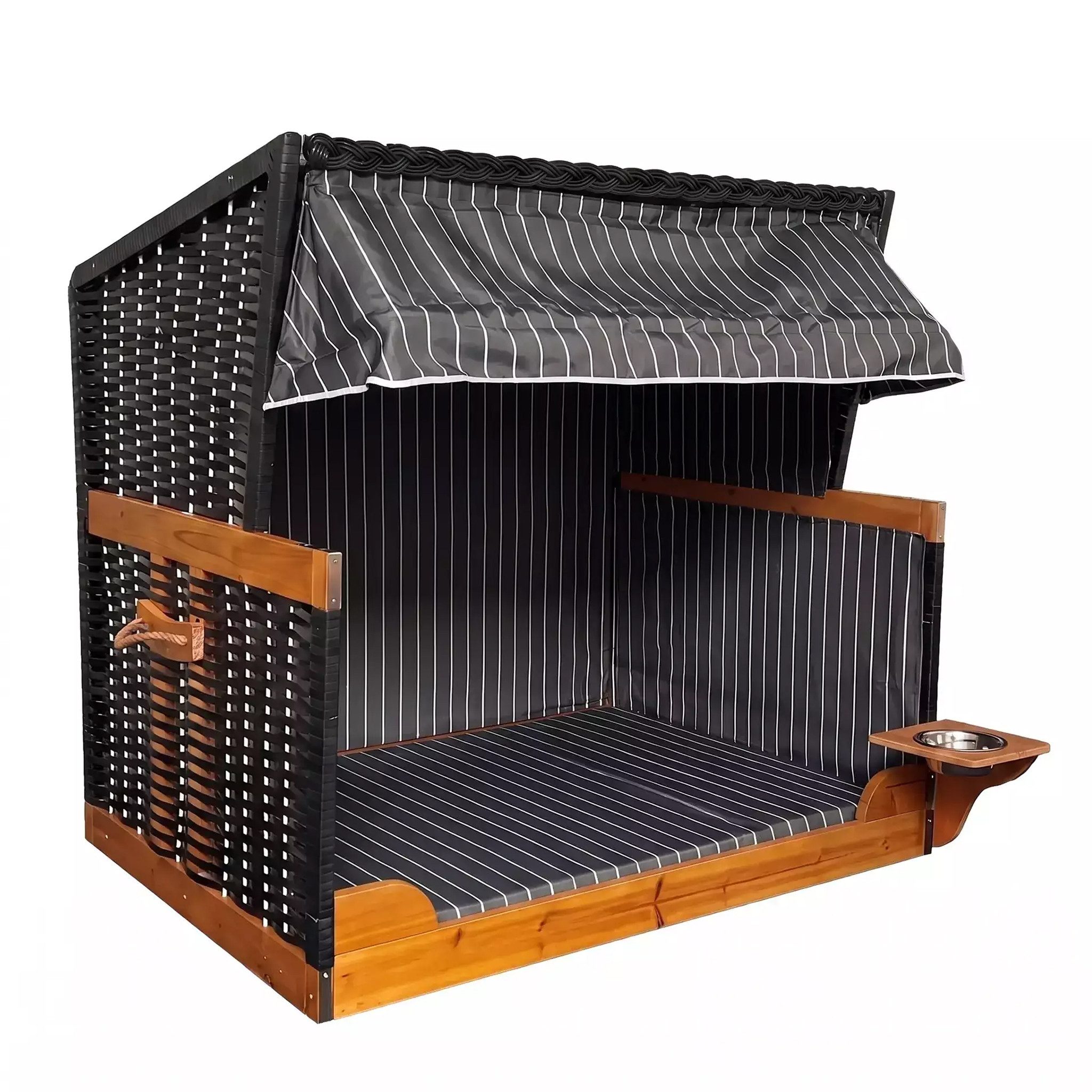 WebaVita Strandkorb Webavita Hundestrandkorb Rex max, BxTxH: 107,5x79x102,5 cm