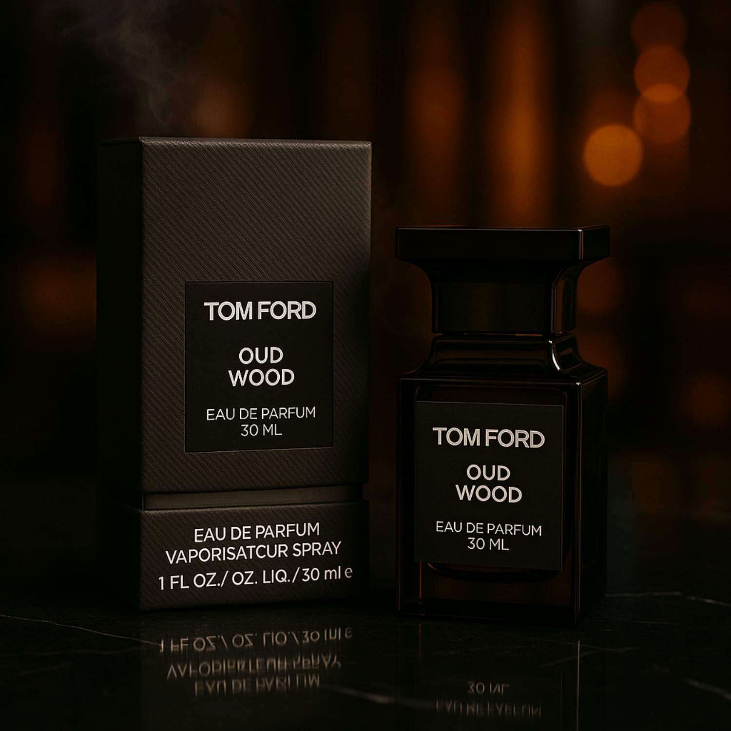Tom Ford Eau de Parfum Oud Wood Eau de Parfum Unisex 30 ml – luxuriöser Duft mit exotischem, Agarholz, sinnlichem Kardamom & warmer Vanille