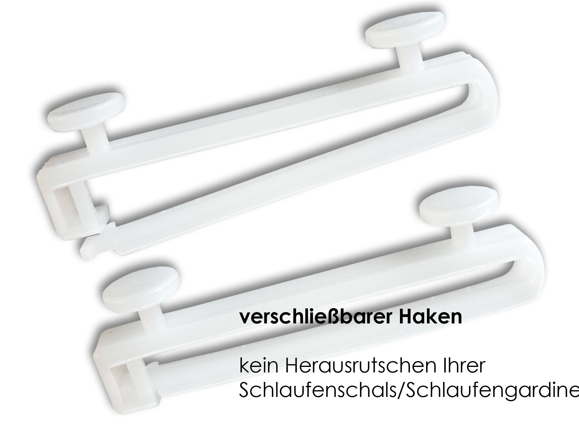 dekohaken24.de Schlaufengleiter Gleiter/Gardinenhaken/Schlaufenhaken für 5 günstig online kaufen