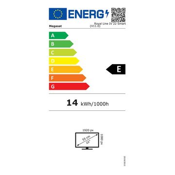 Megasat Royal Line IV 22 Smart LCD-LED Fernseher