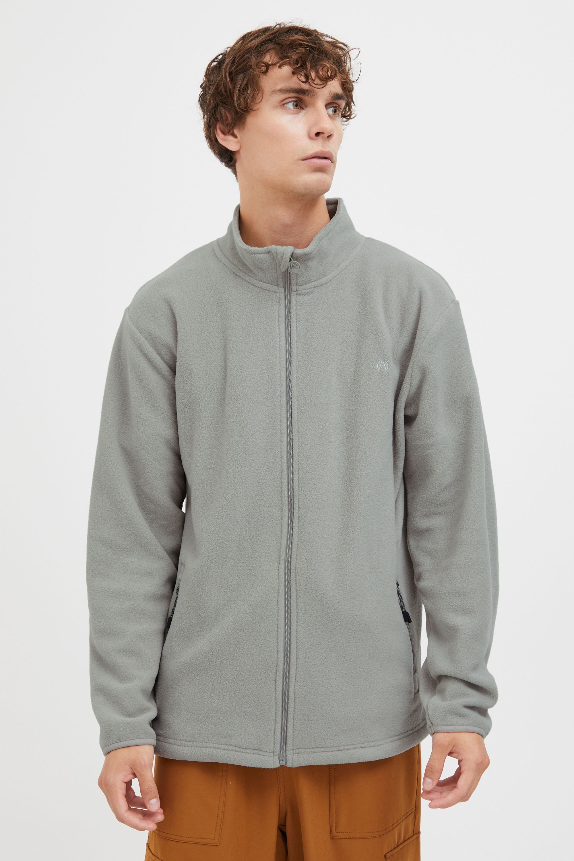 North Bend Fleecejacke NBCocas M Atmungsaktive Fleecejacke mit Stehkragen