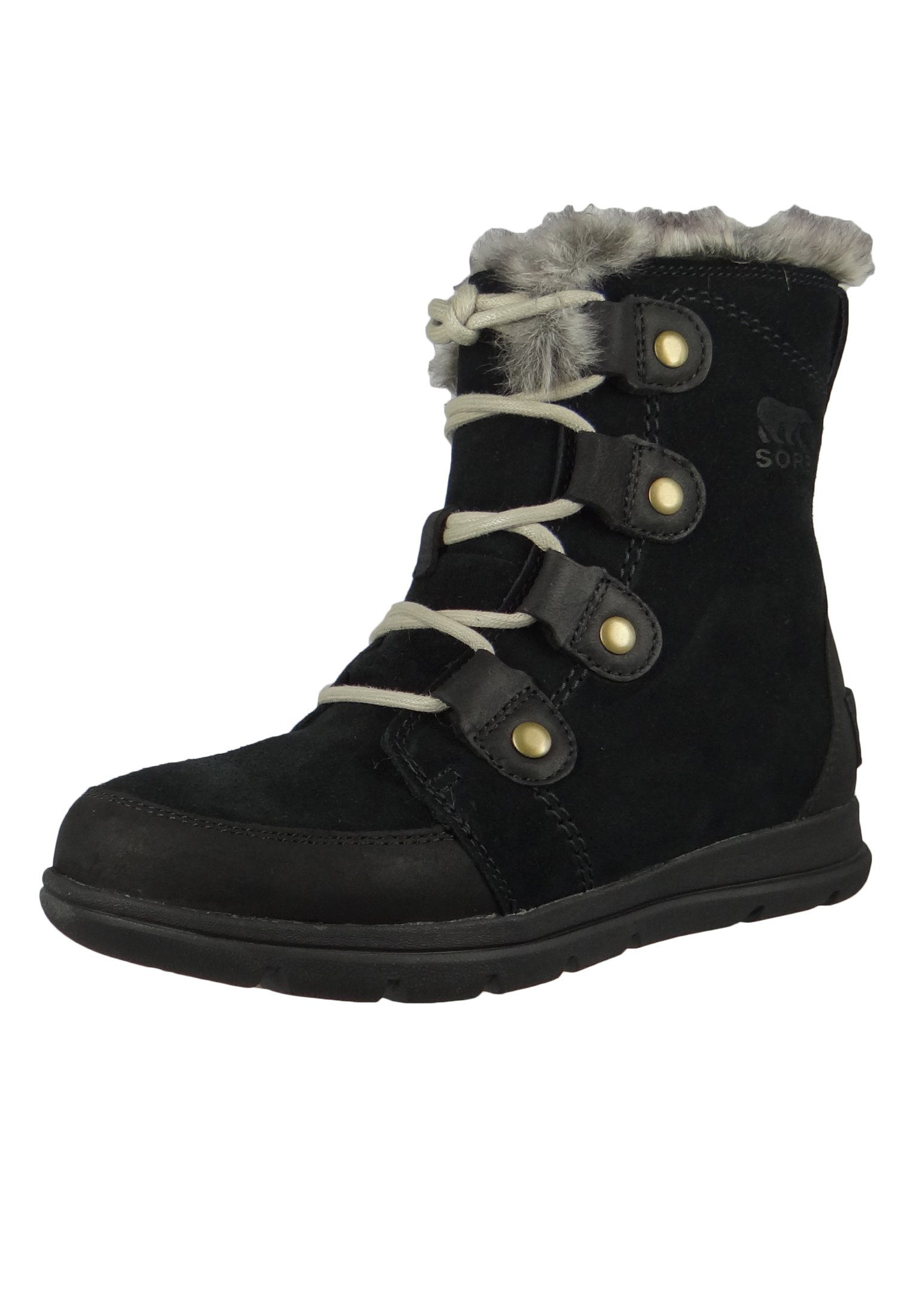 Sorel NL3039-010 Explorer Joan Black Stiefel