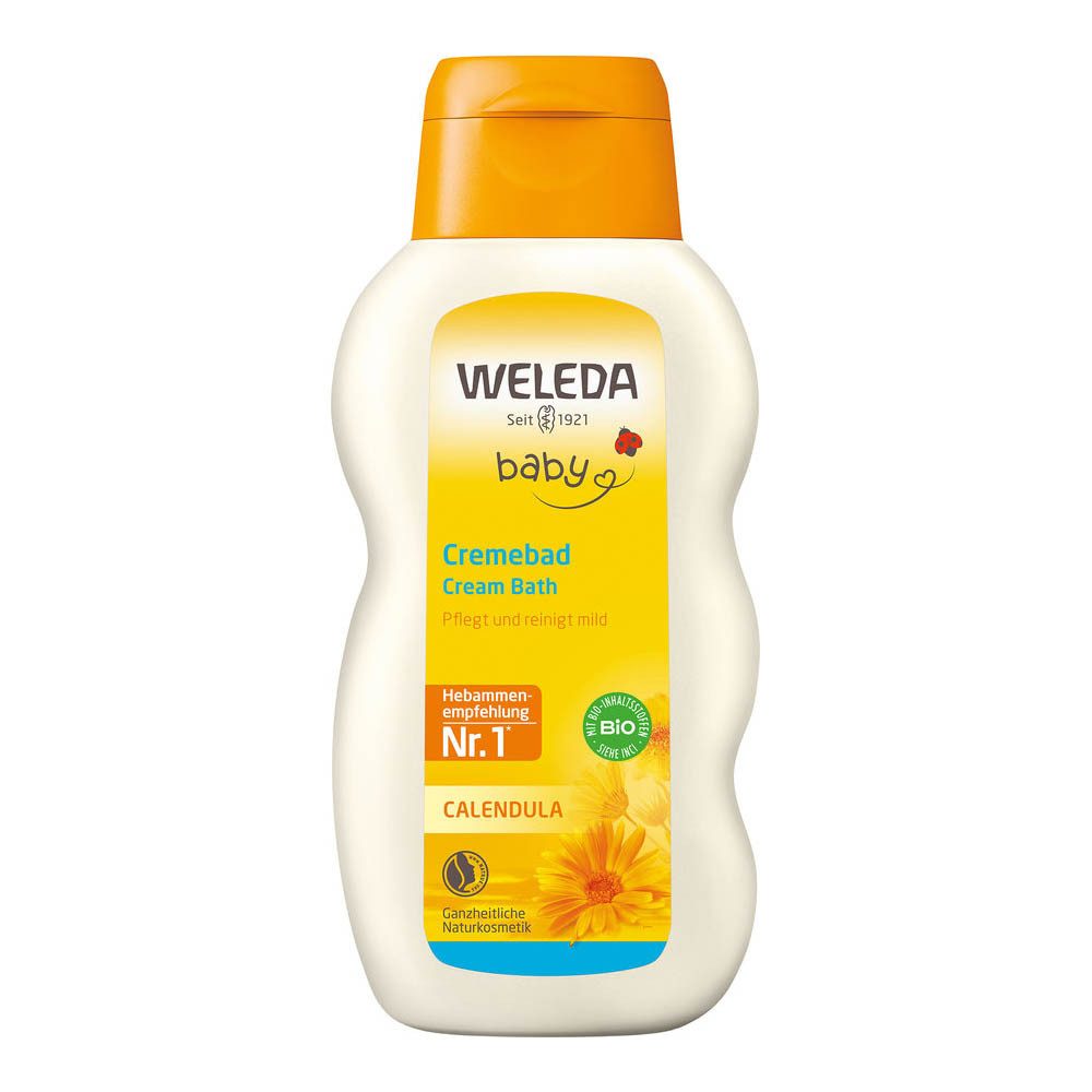 WELEDA Badezusatz Baby Calendula - Cremebad 200ml