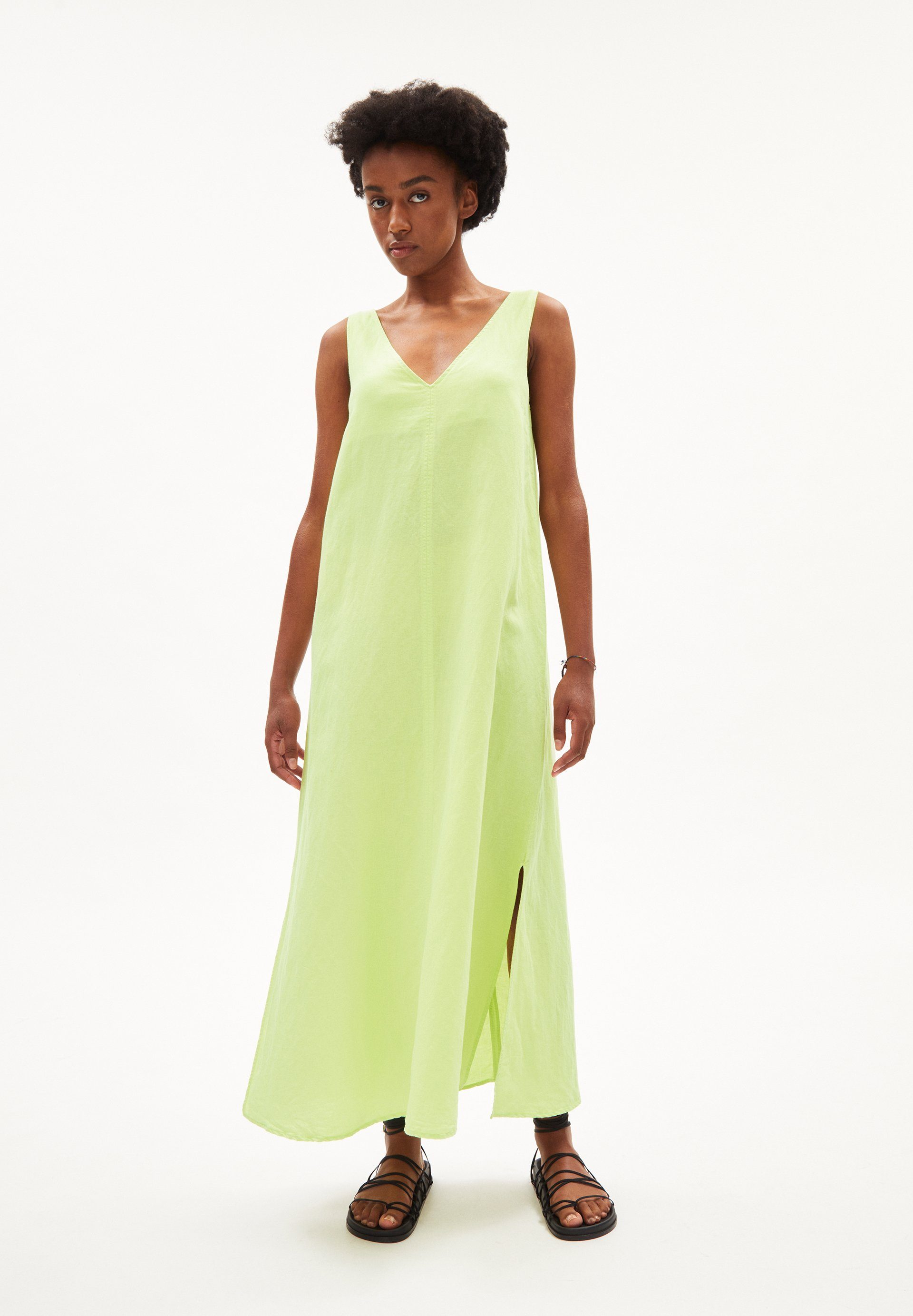 Armedangels Maxikleid JORNAA LINO Damen (1-tlg)
