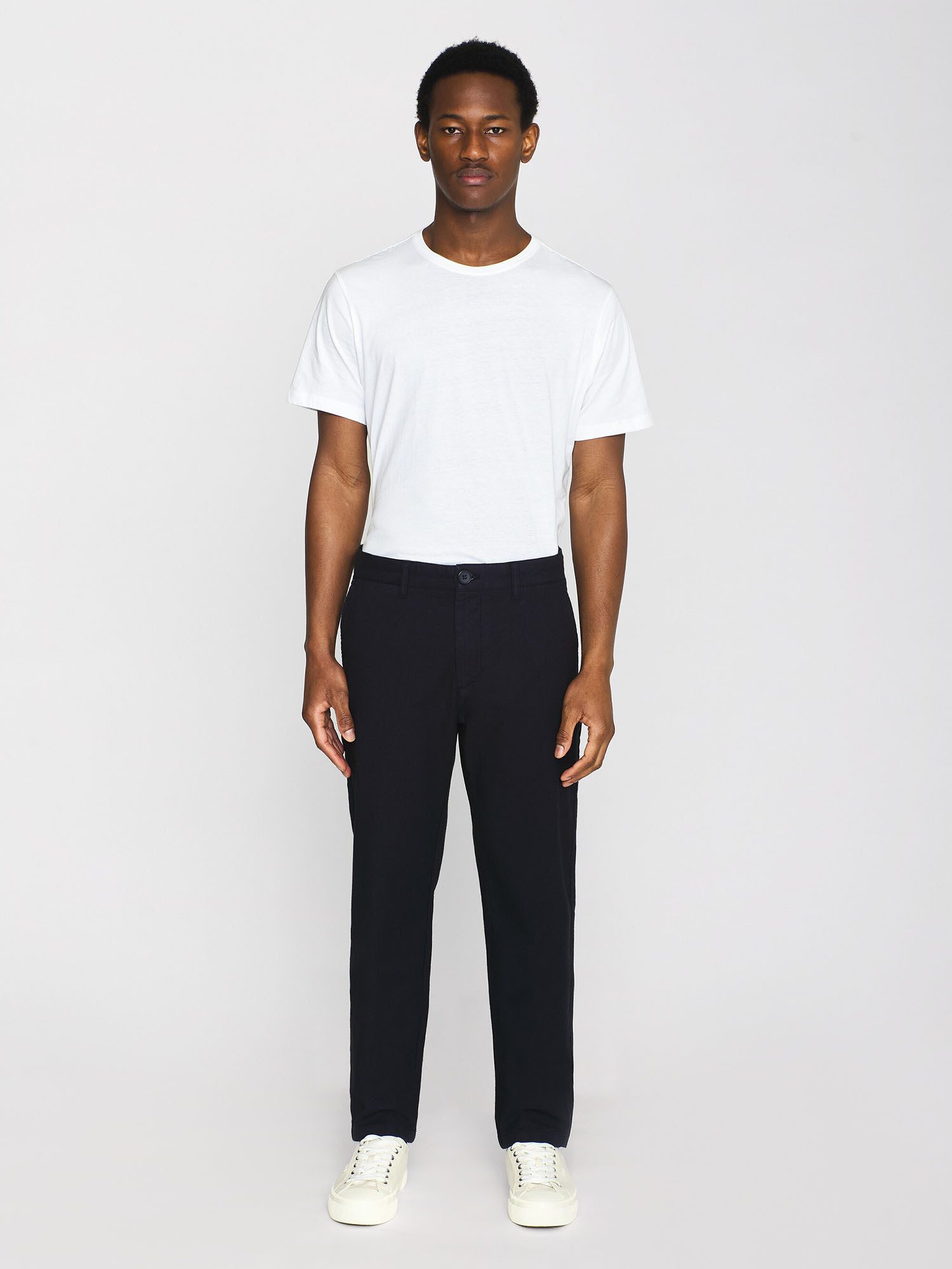 KnowledgeCotton Apparel Chinohose Chuck Regular Flannel Chino Pants