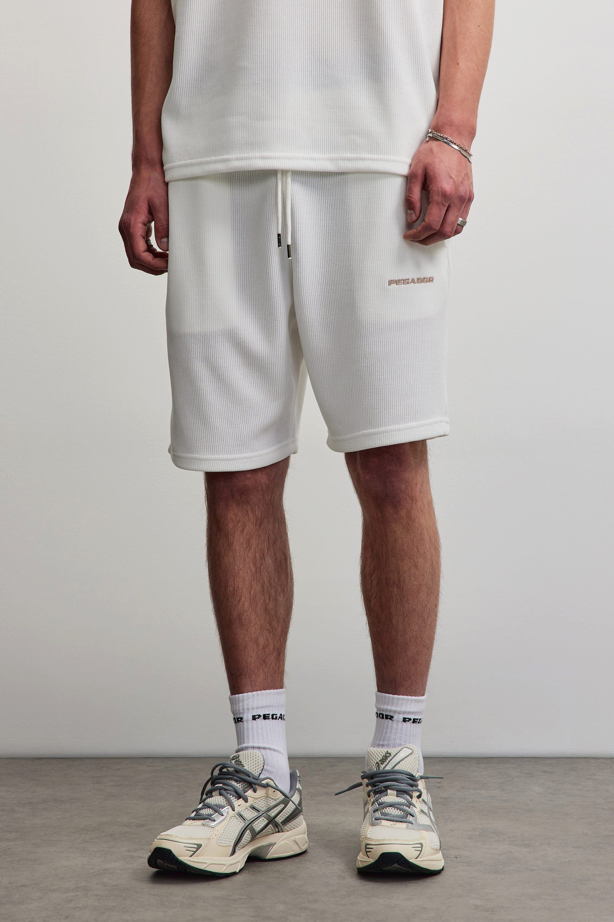 PEGADOR Sweatshorts LAGOS SOFT RIB SHORTS