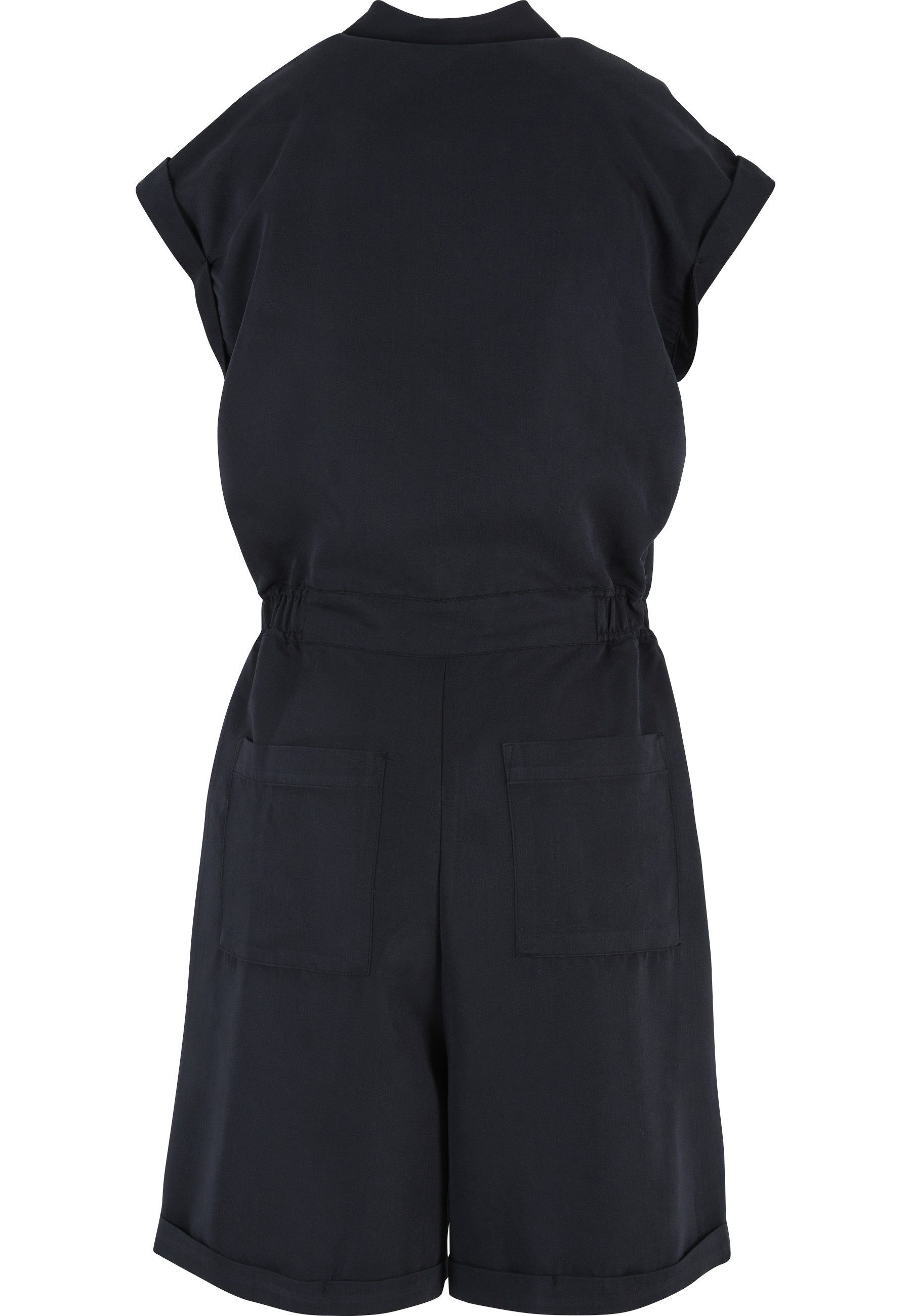 URBAN CLASSICS Jumpsuit Urban Classics Damen Ladies Viscose Twill Jumpsuit günstig online kaufen