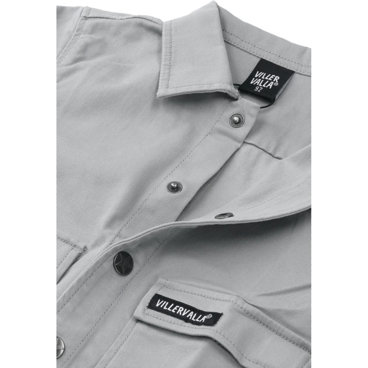 Villervalla Jeansjacke Twill Unisex Kinder (1-St) Übergangsjacke, Freizeitjacke, Herbstjacke, Alltagsjacke, Jacket