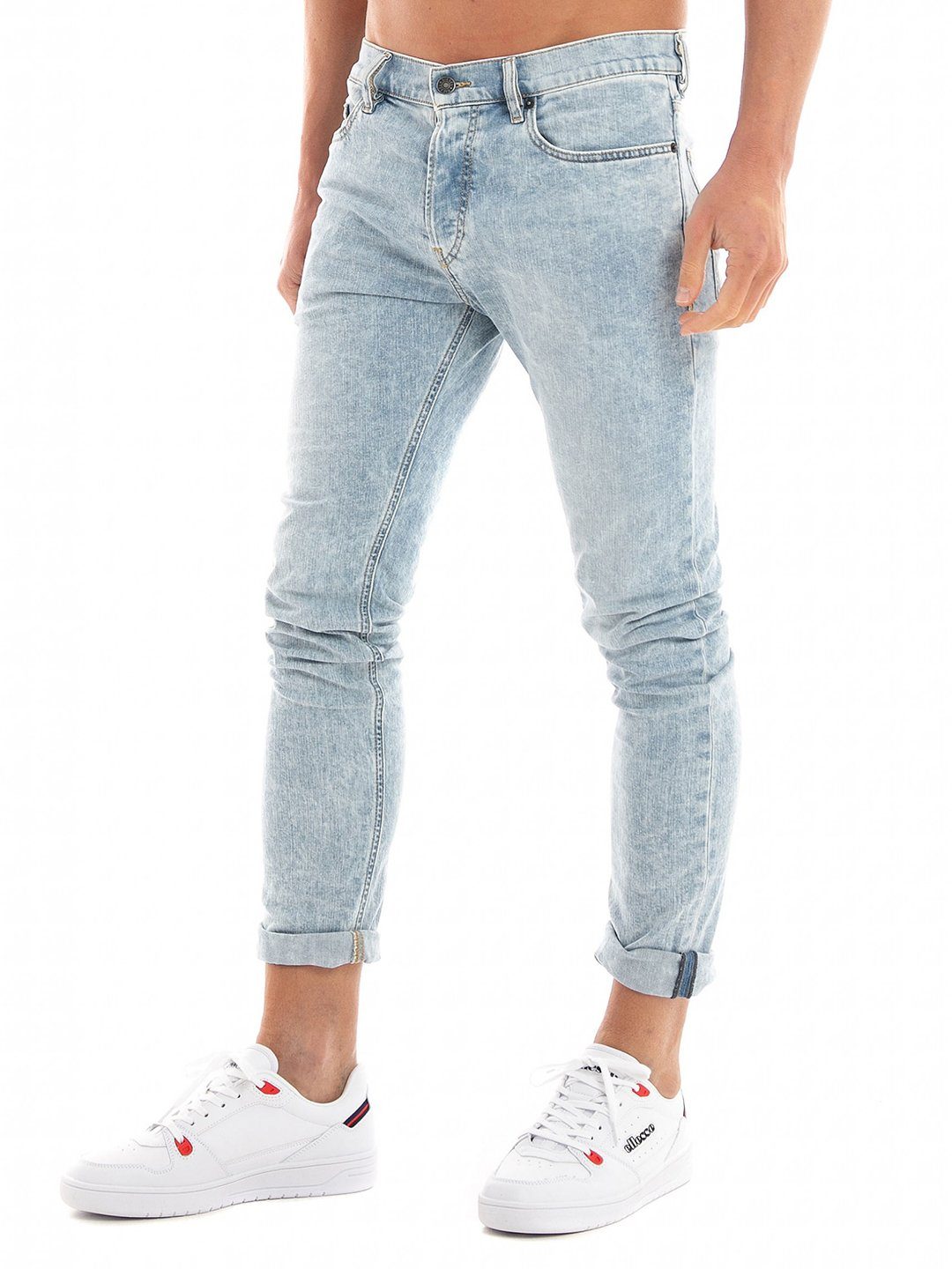 Diesel Slim-fit-Jeans Low Waist Stretch Hose - D-Luster 0GDAM - W36 L32