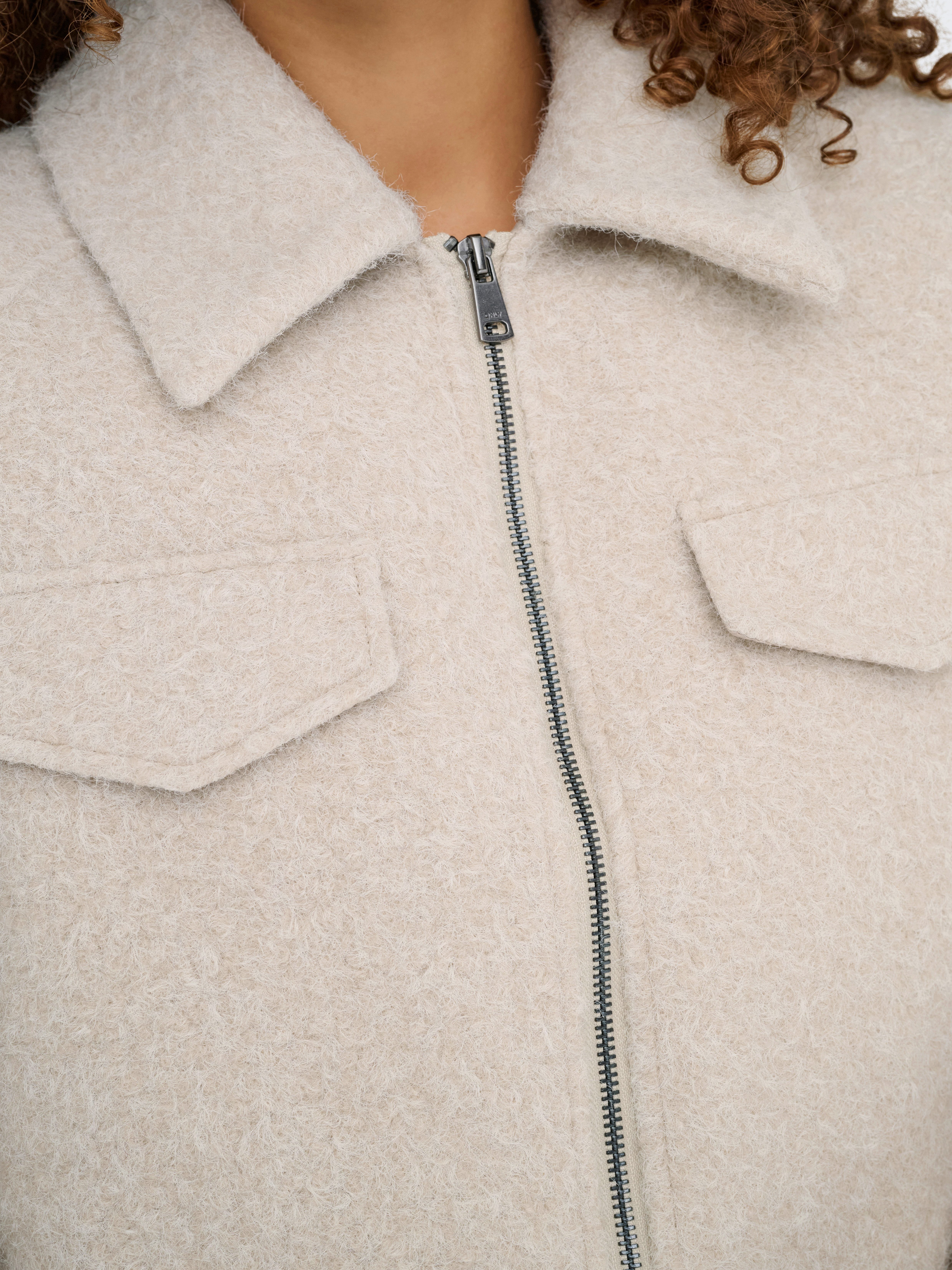 ONLY Bouclèjacke ONLMALO BOUCLE JACKET OTW NOOS