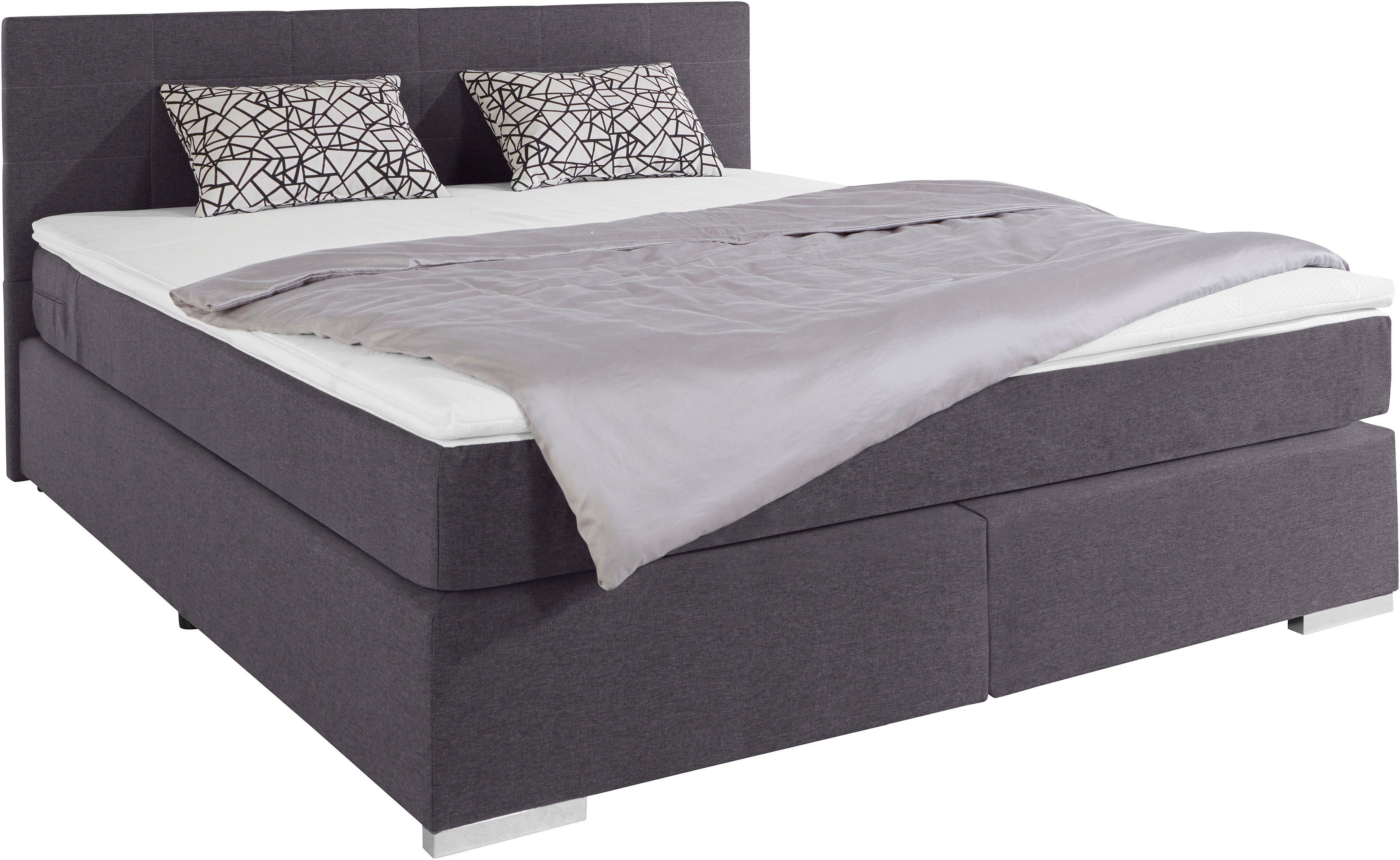 COTTA Boxspringbett Simba, Topseller! wahlweise mit oder ohne Matratze und Topper bestellbar. Reduzierter Preis € 749,99. Unverbindliche Preisempfehlung € 1.716,00