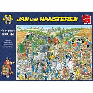 Jumbo Spiele Puzzle Jan van Haasteren - Weingut 1000 Teile, 1000 Puzzleteile