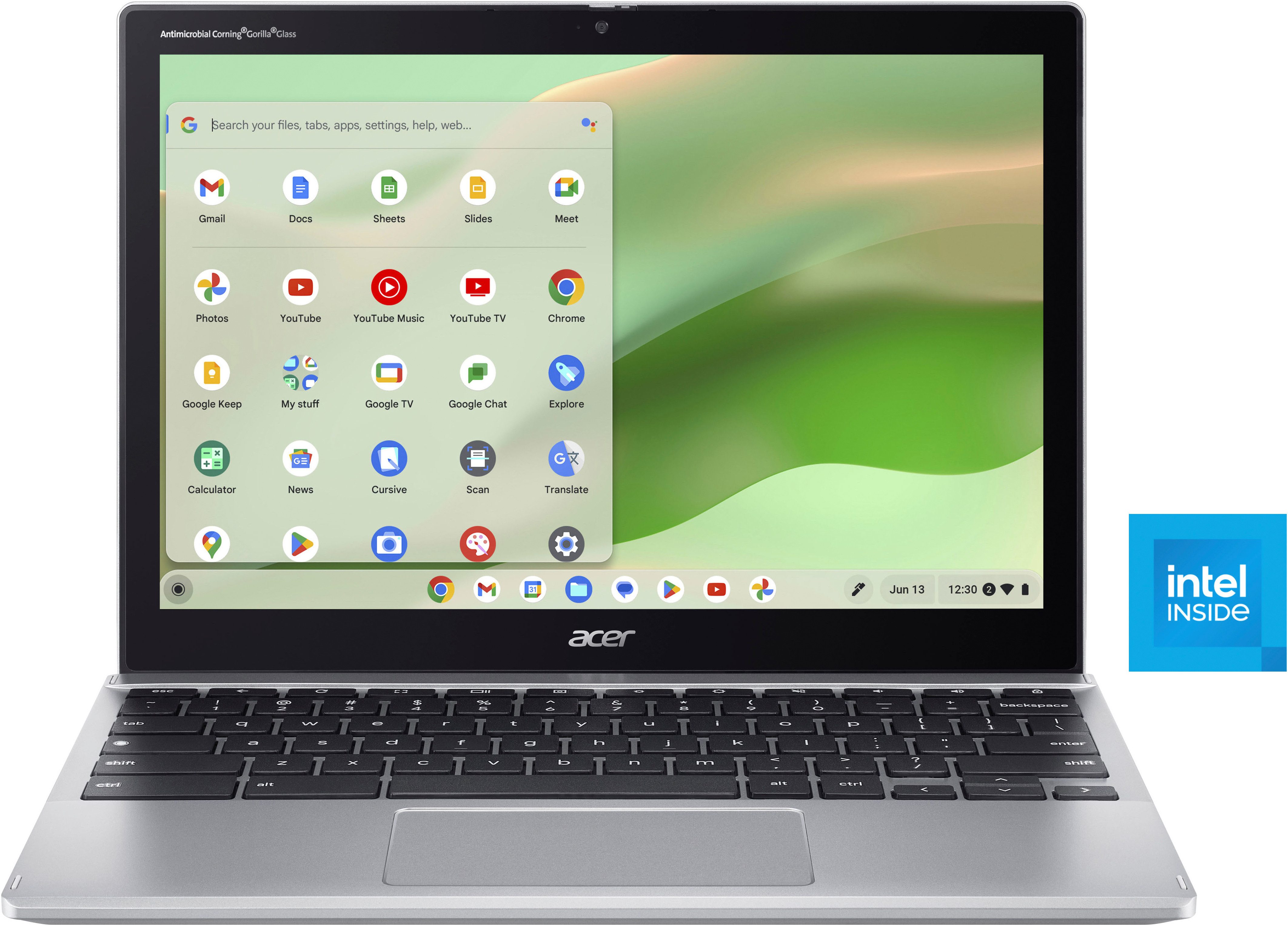 Acer Chromebook Spin 312 (CP312-1H-C6YY) Chromebook (30,98 cm/12,2 Zoll, Intel N100, UHD Graphics, 4 GB, 128 GB SSD, ChromeOS)