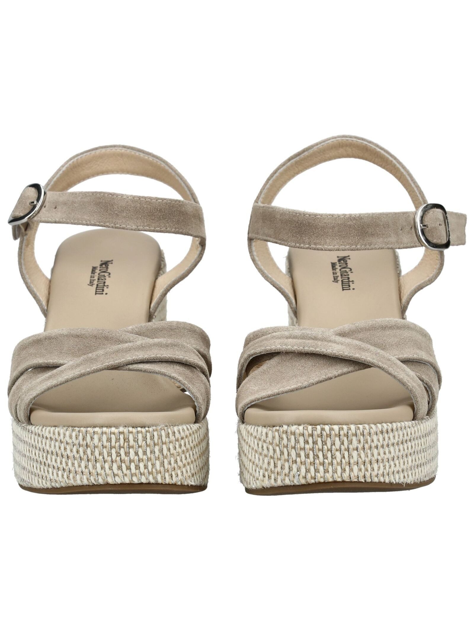 Nero Giardini Nero Giardini Sandalen Veloursleder High-Heel-Sandalette