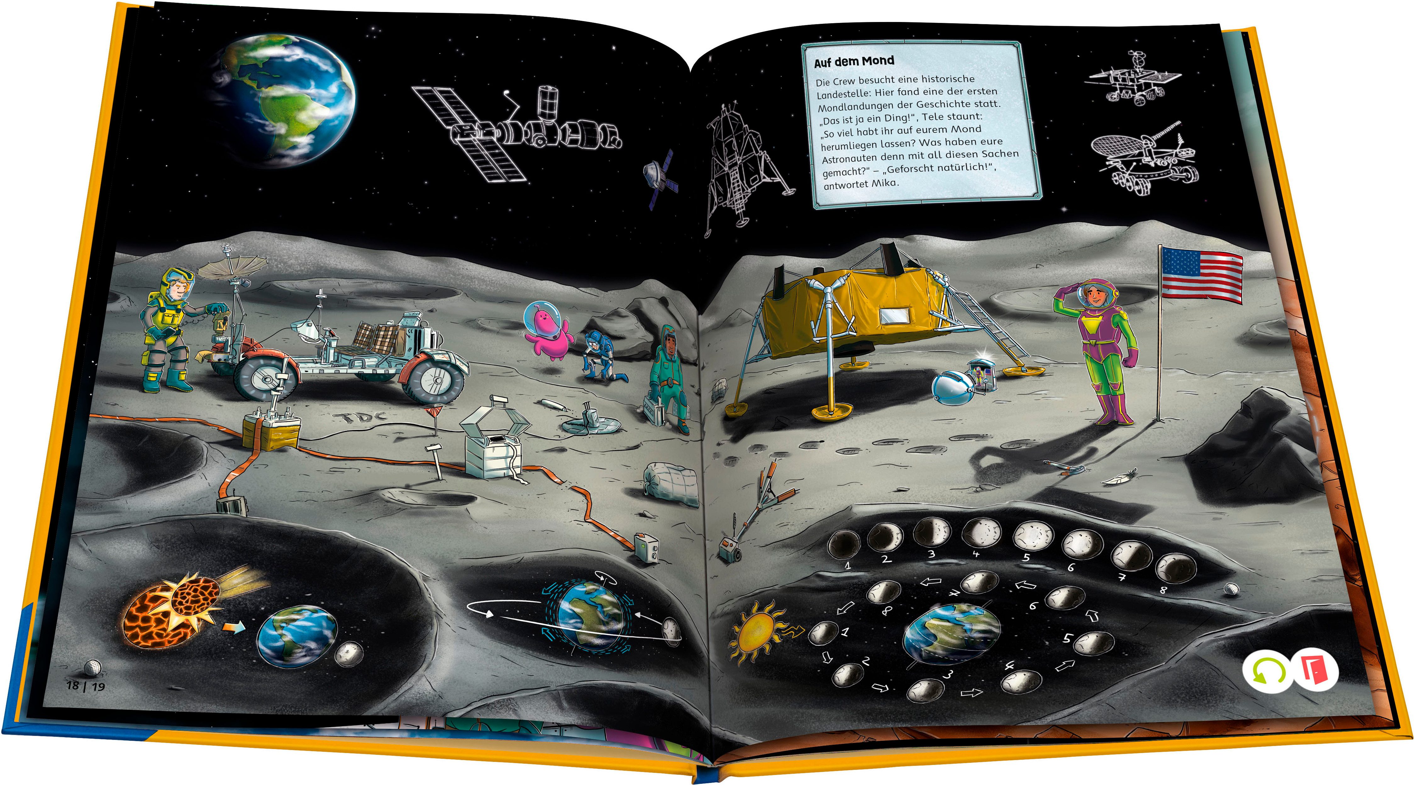 tiptoi® Der Weltraum Raumfahrt, Sterne und Planeten