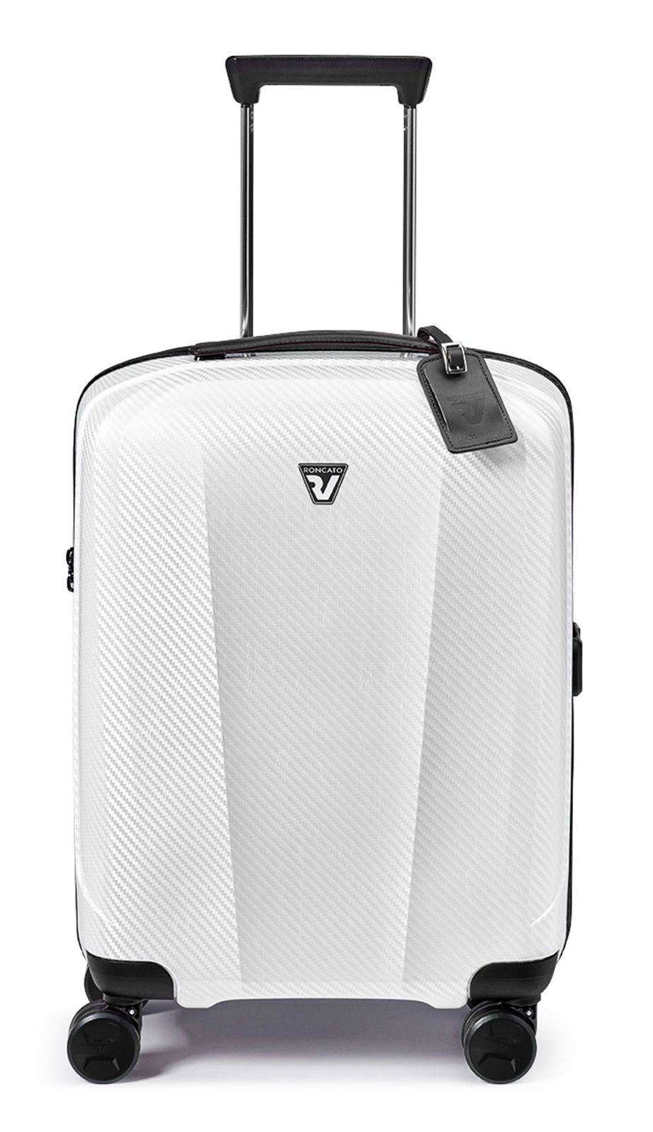 RONCATO Hartschalen-Trolley We Are Glamour, 4 Rollen Black / White