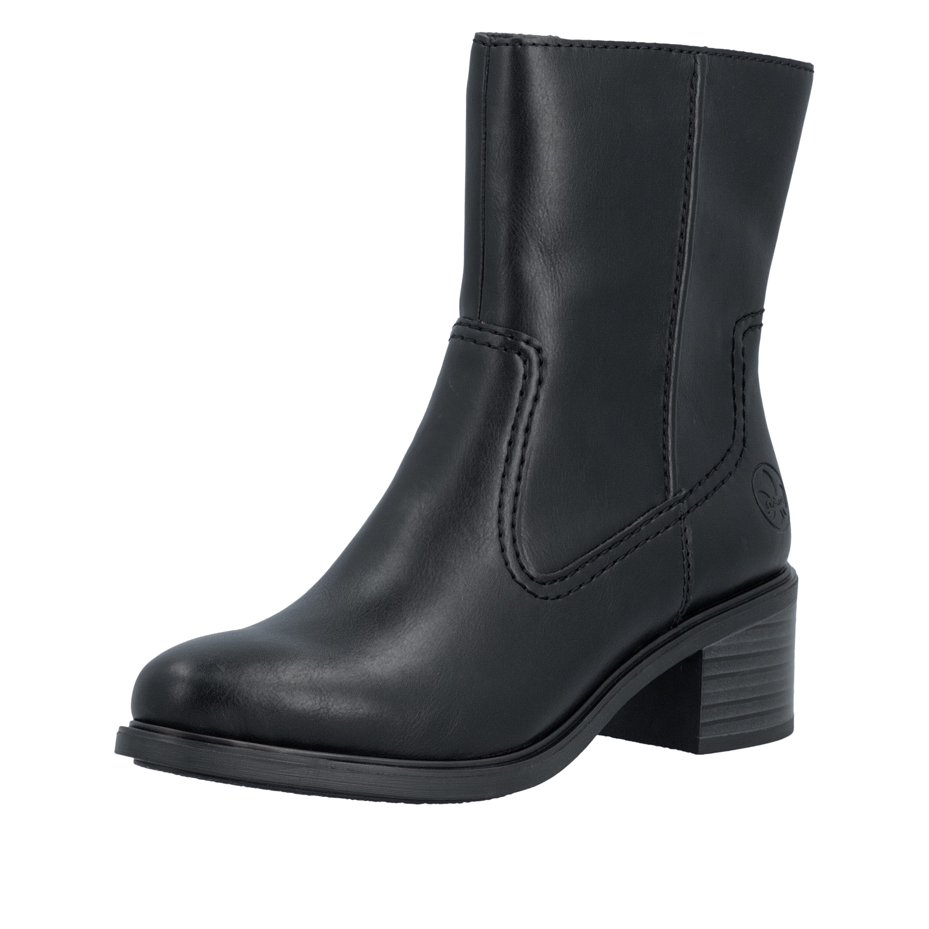 Rieker Stiefelette Boots, Klassik-Stiefelette mit Blockabsatz