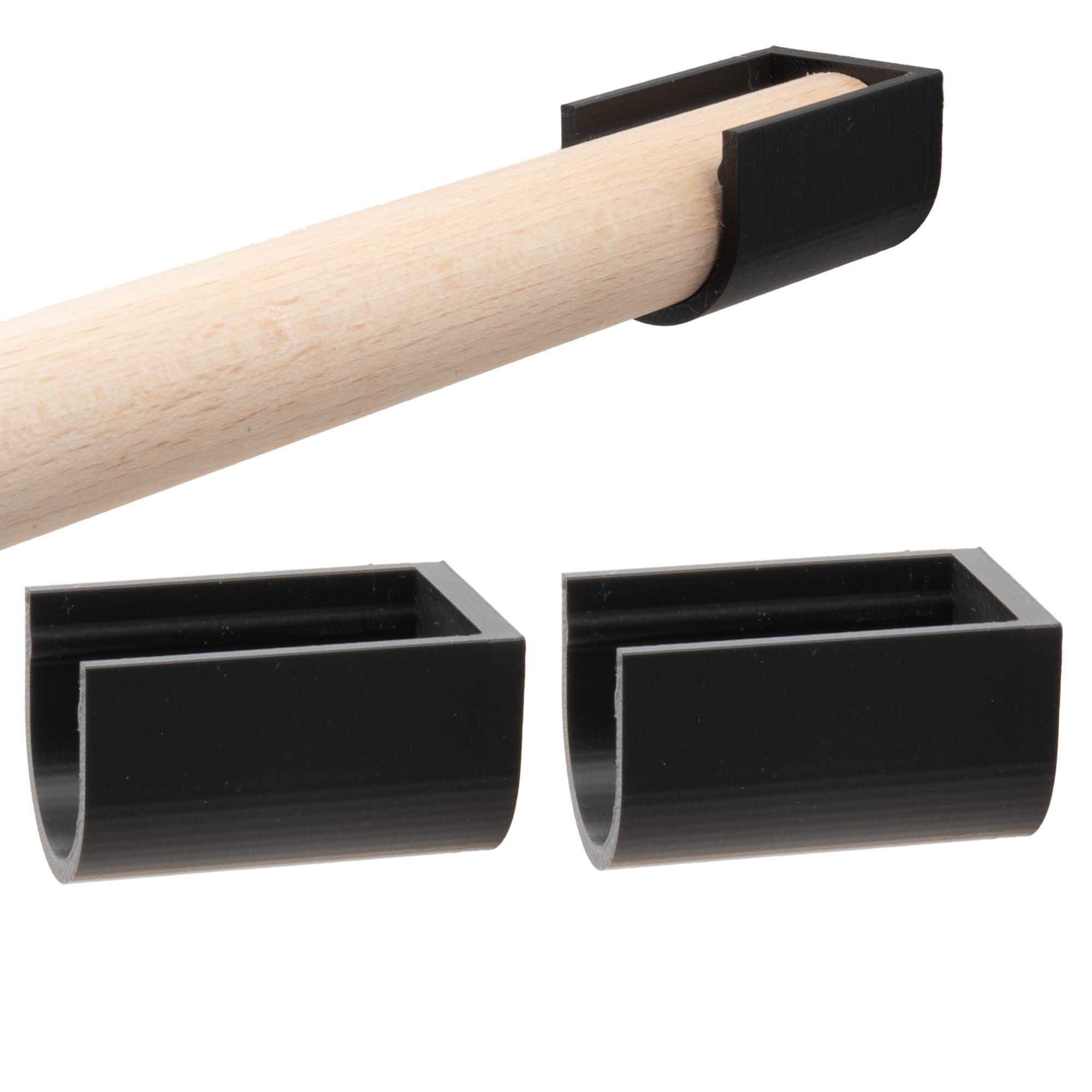 TSB Werk Inneneinteilung Wandlager Kleiderstange Gardinenstange Schrankrohr günstig online kaufen