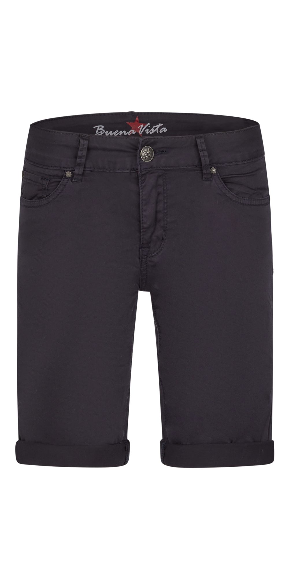 Buena Vista Stretch-Jeans BUENA VISTA ITALY SHORT dark blue 888 B5876 4003.1177 - Stretch Twill