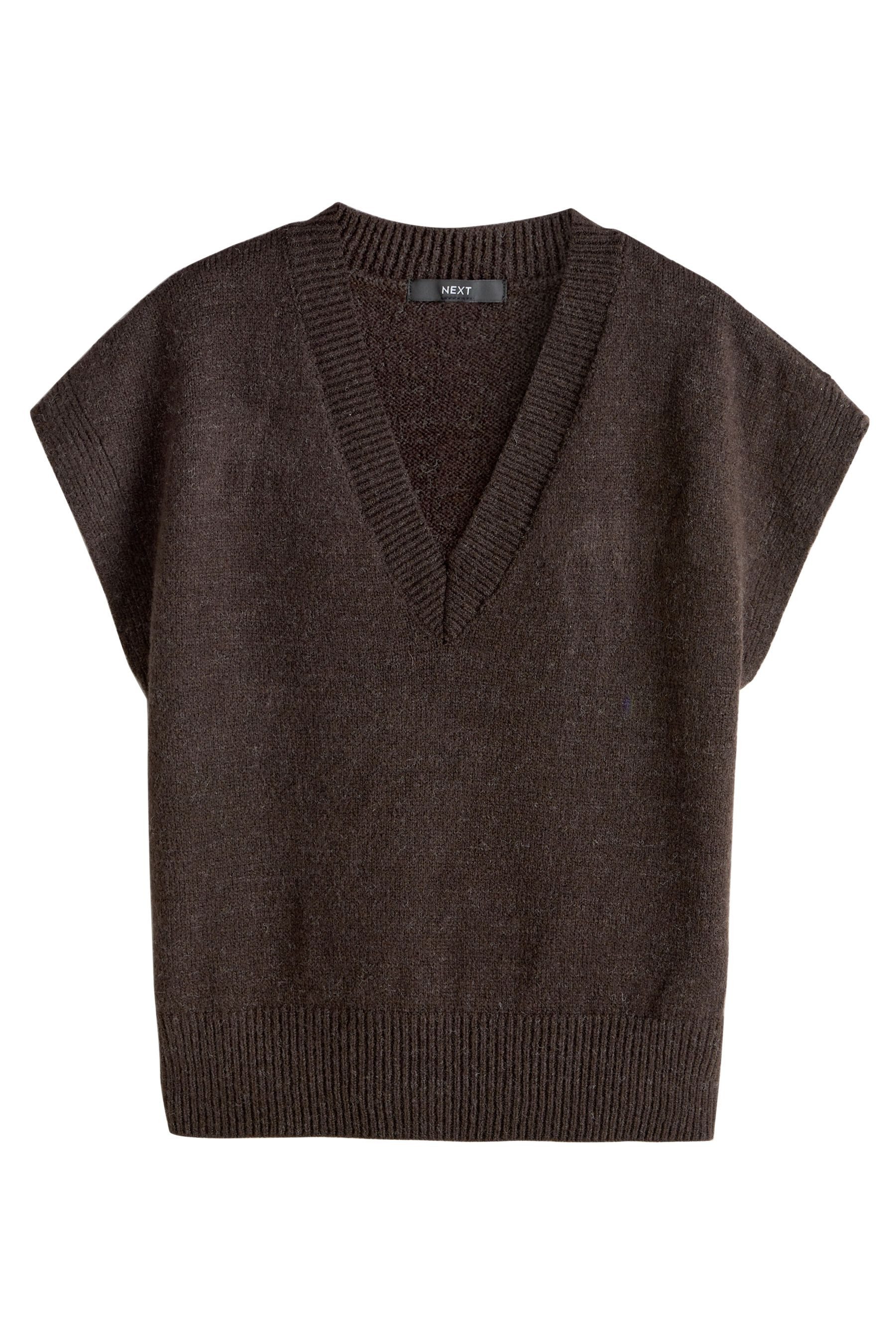 Next Pullunder Gestrickter Cover-up, tief angesetzte Schultern (1-tlg)