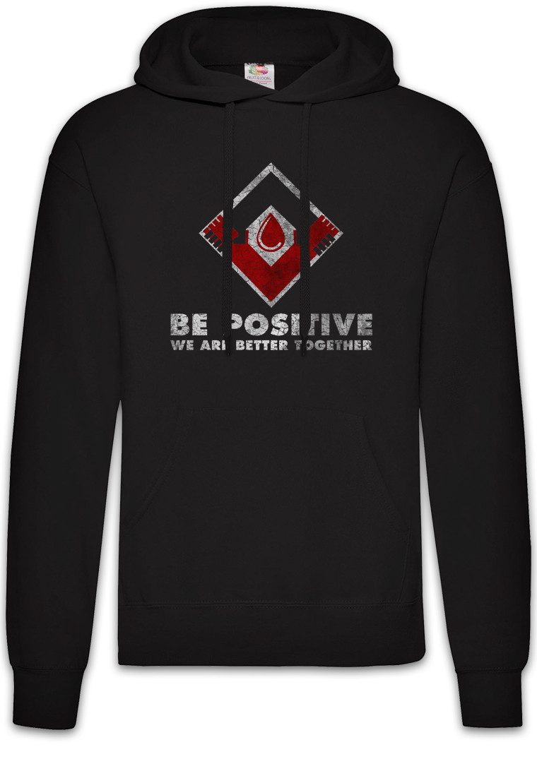 Hoodie Be Positive Partnership II Herren Hoodie The Vampire Strain Vampir