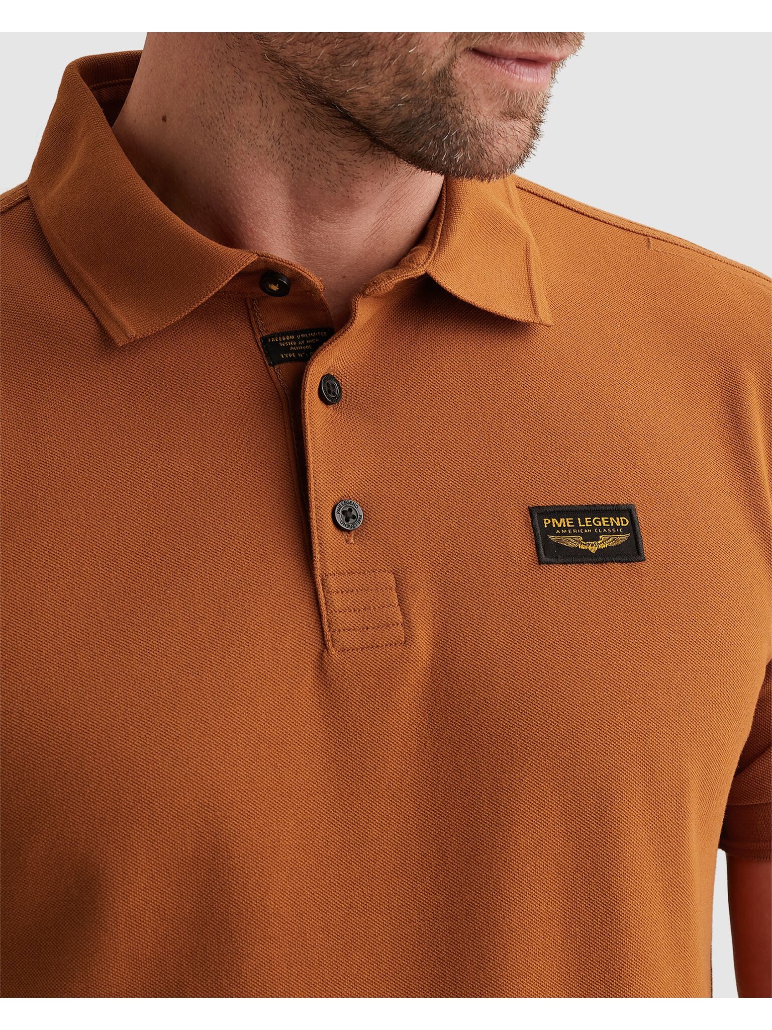 PME LEGEND Poloshirt mit Logostickerei