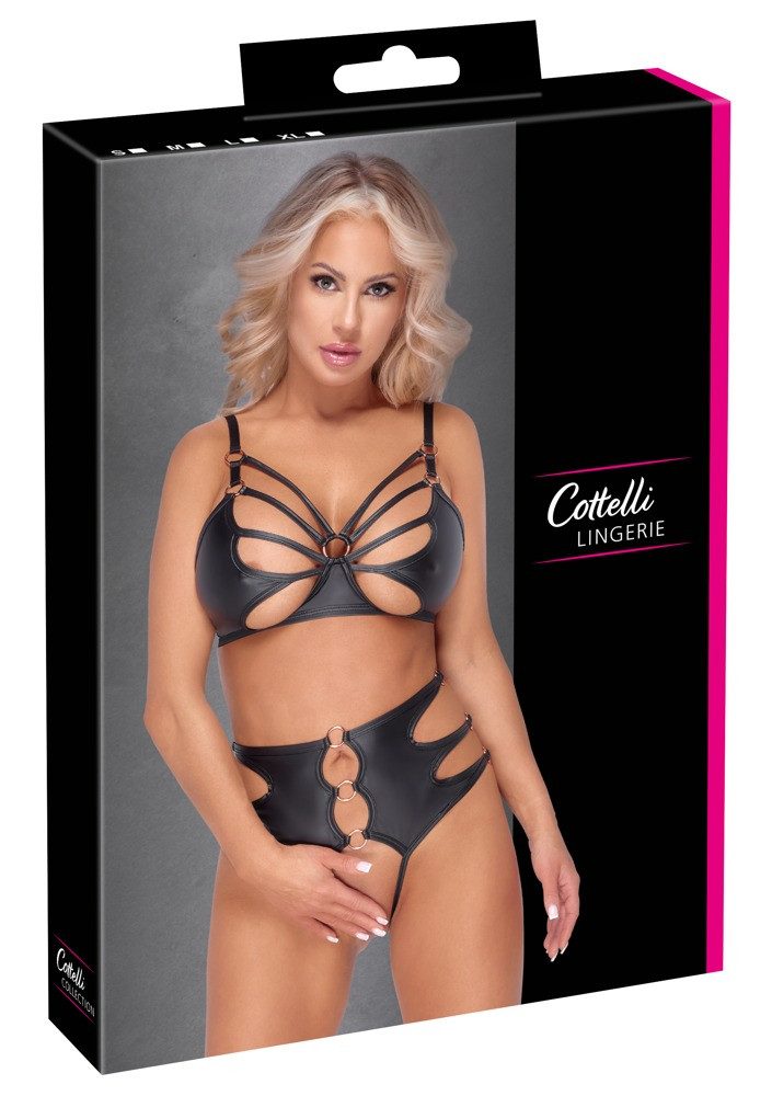 Set: Ouvert-BH Cottelli LINGERIE - Set - (L,M,S,XL)