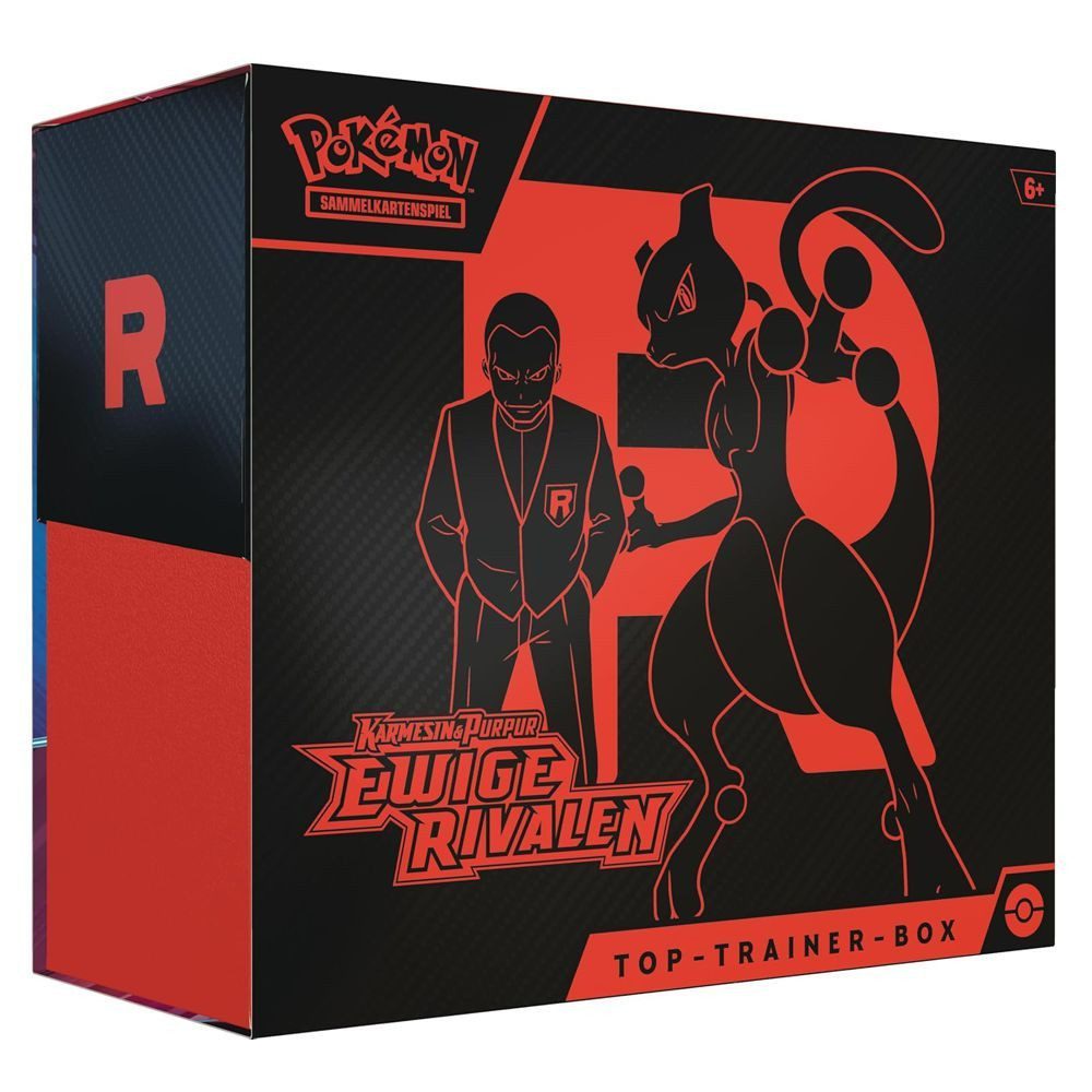 POKÉMON Sammelkarte Top-Trainer-Box Ewige Rivalen Pokemon Sammel-Karten deutsch