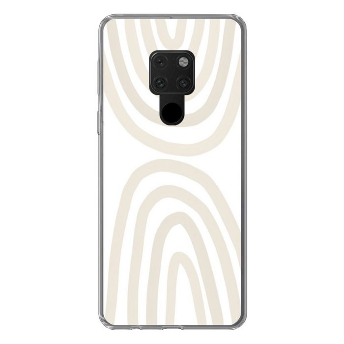 MuchoWow Handyhülle Regenbogen - Pastell - Design - Abstrakt Phone Case Handyhülle Huawei Mate 20 Silikon Schutzhülle