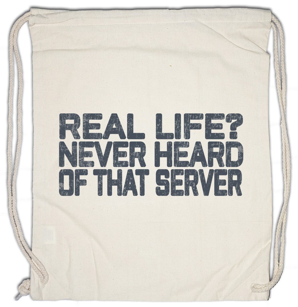Turnbeutel Real Life? Turnbeutel Server Gamer Fun Games Gaming Video PC Admin