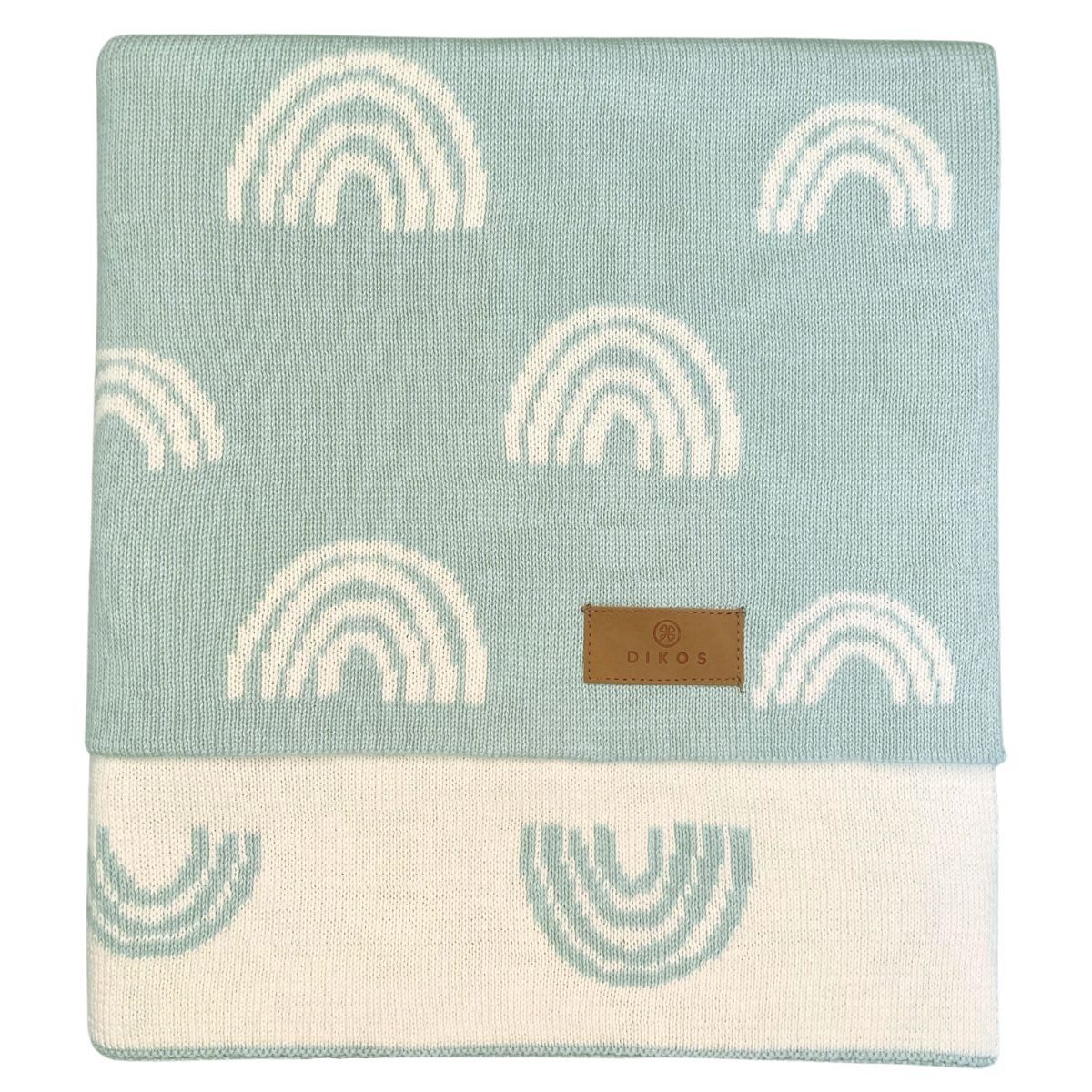 Babydecke DIKOS® Babydecke Baumwolle – Regenbögen – 100 % Bio Baumwolle, DI günstig online kaufen