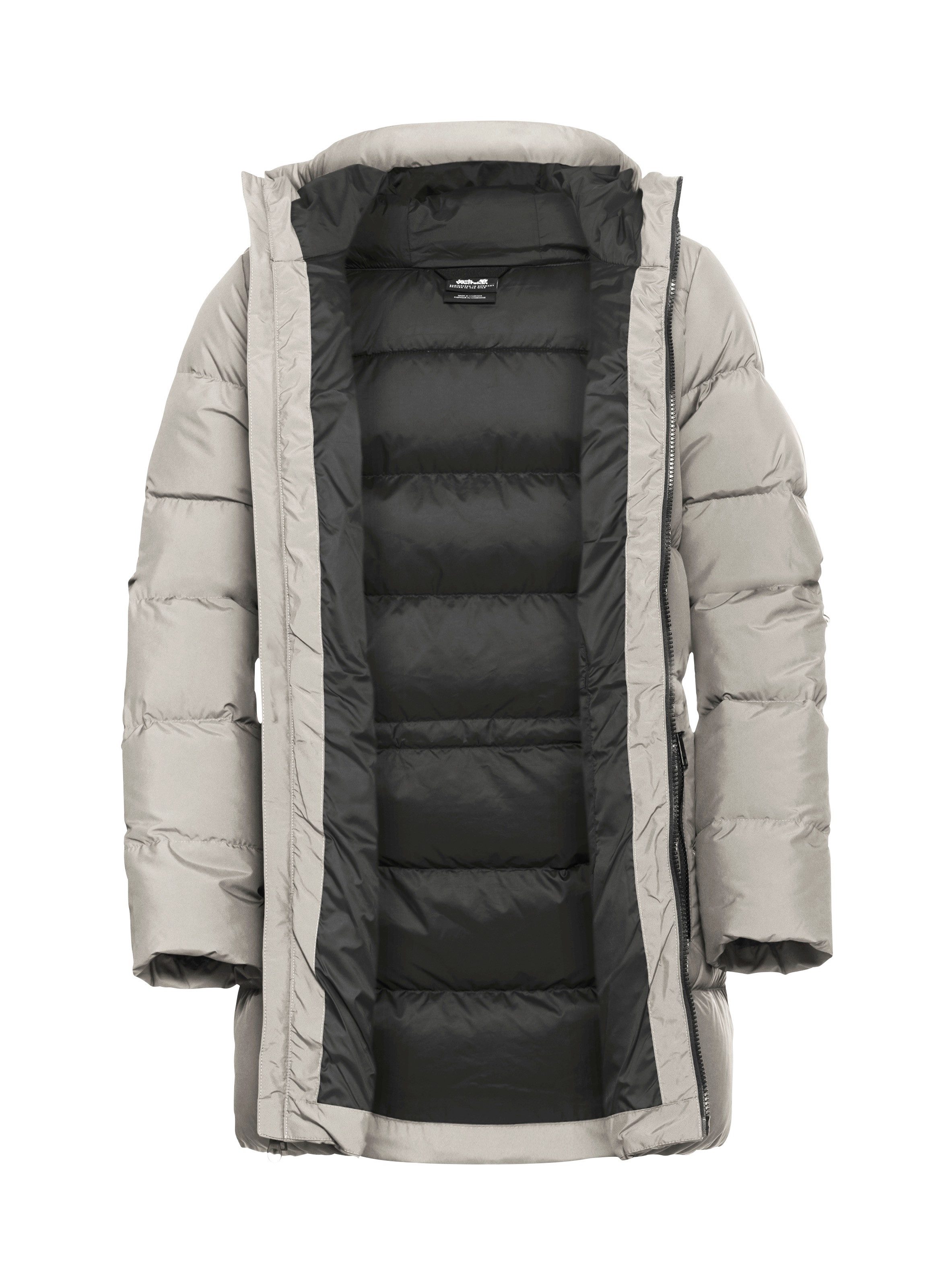 Jack Wolfskin Daunenmantel FROZEN PALACE LONG JKT W RDS Wärmend, winddicht, Daunenparka