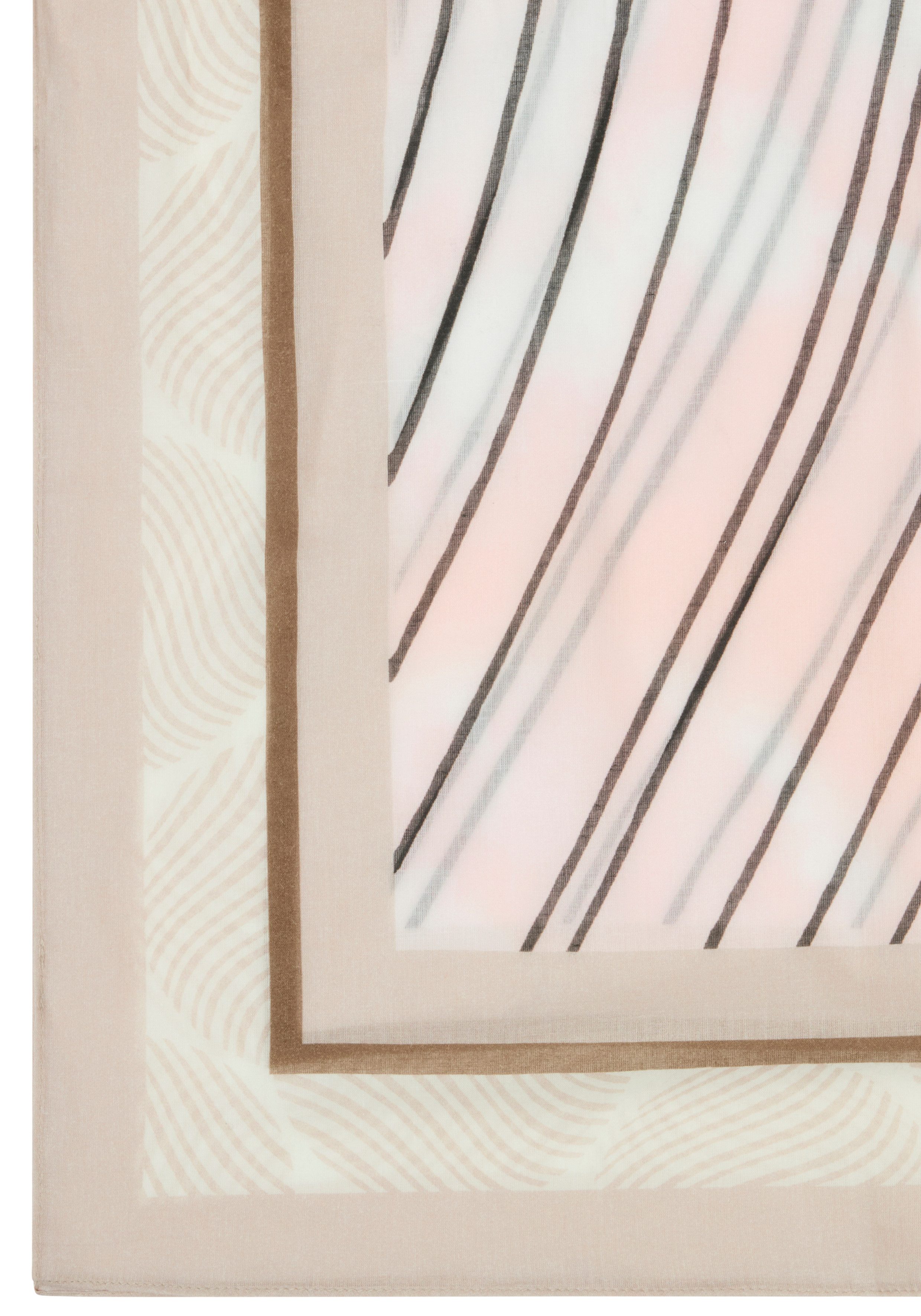 Laura Scott Modetuch, im sommerlichen Print-Design