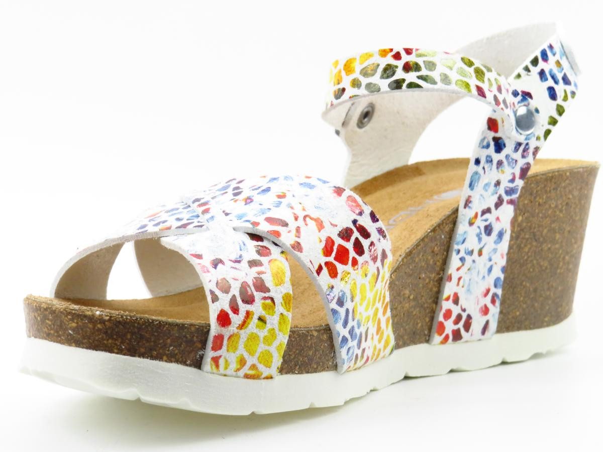 Rohde weiss Multic. Sandale Sandalette