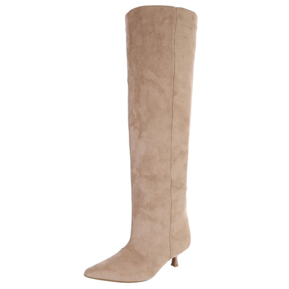 Elegante Damenstiefel mit schmaler Schuhspitze für Herbst/Winter Overkneestiefel
