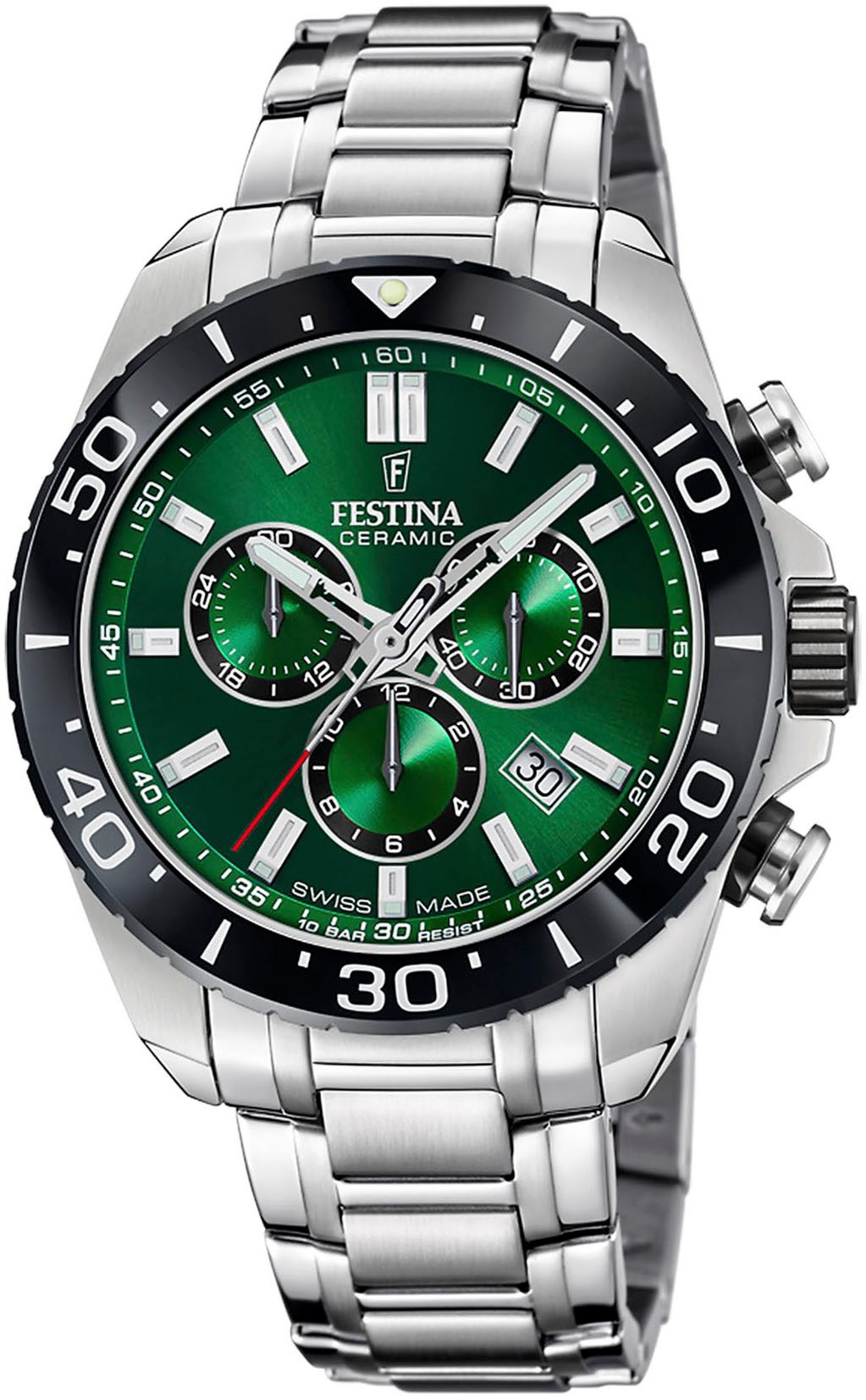 Festina Chronograph Keramik Kollektion F20042/3, Armbanduhr, günstig online kaufen