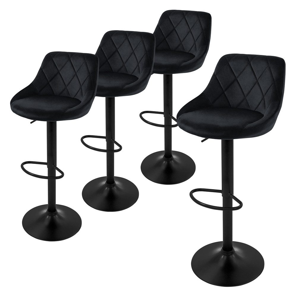 ML-DESIGN Barhocker Gepolsterter Barstuhl mit Rückenlehne günstig online kaufen