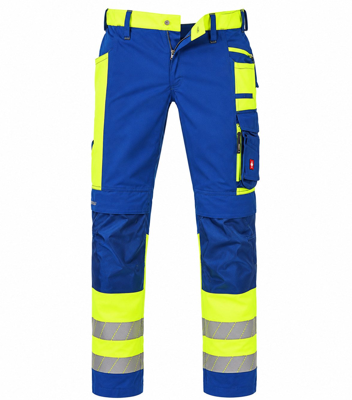 Engelbert Strauss Arbeitsbundhose Warnschutz-Bundhose e.s.motion 24/7 Herren blau/warngelb