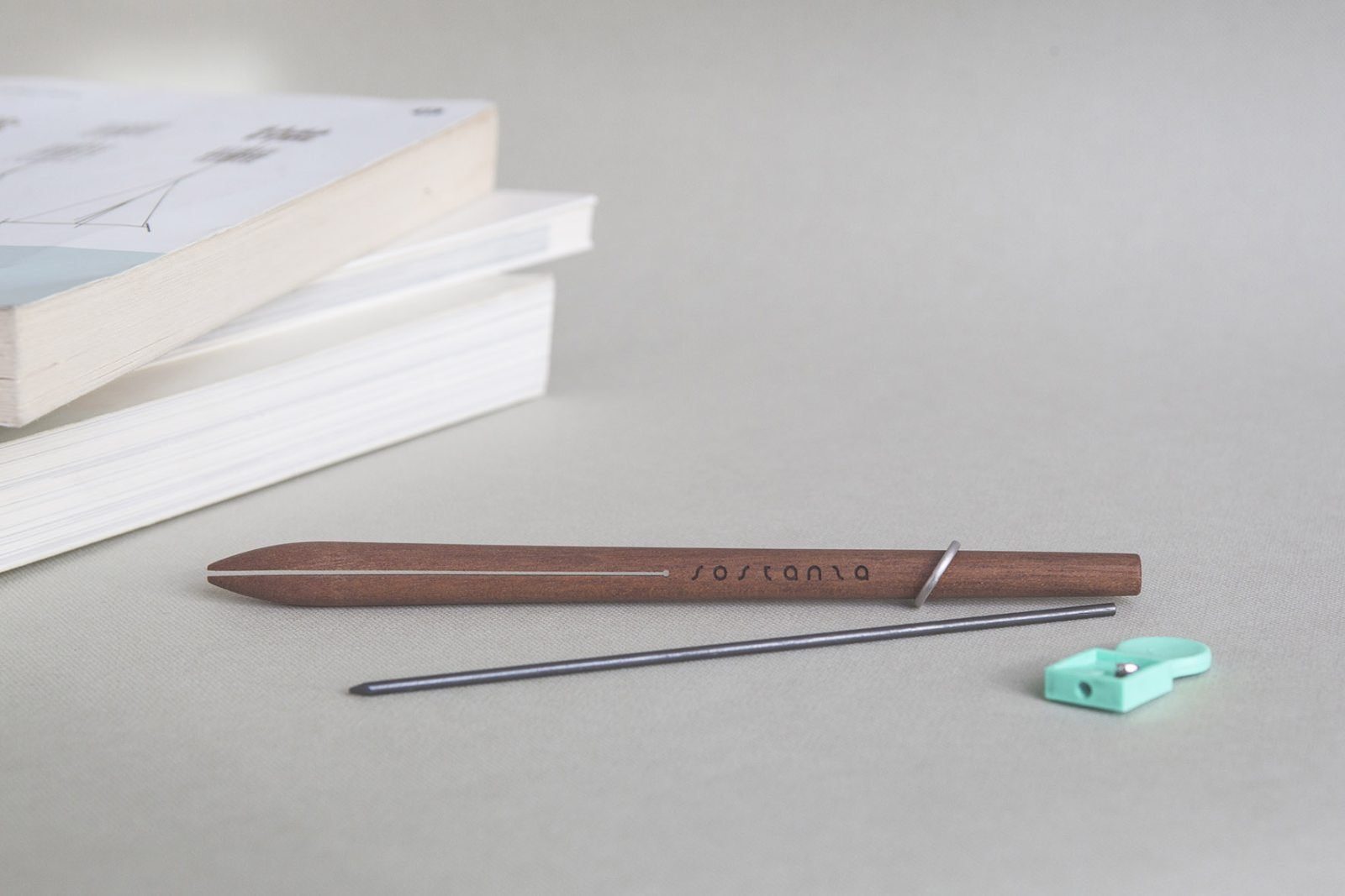 Pininfarina Bleistift Pencil Edelholz Stift Set) (kein aus erneuerbare, Sostanza Bleistift Mahagoni